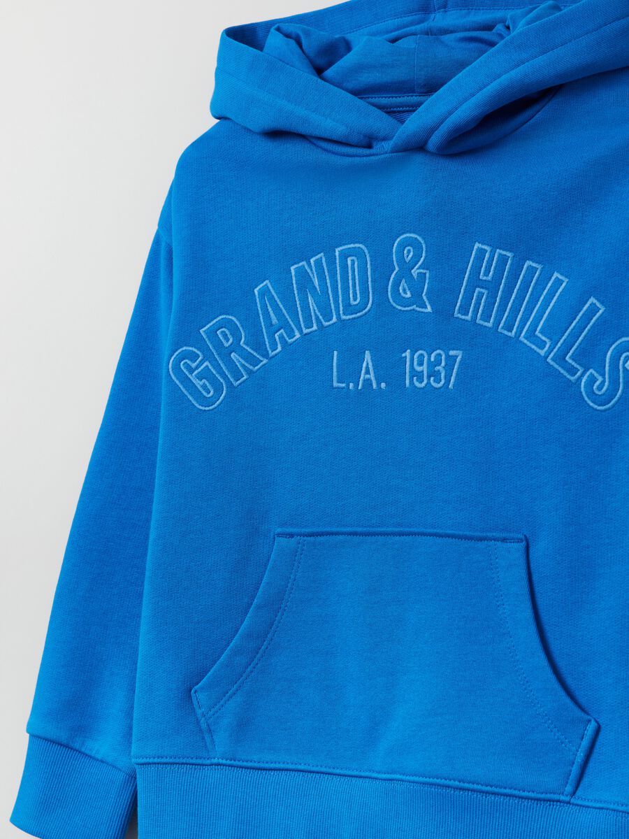 Hoodie with Grand&Hills embroidery_2