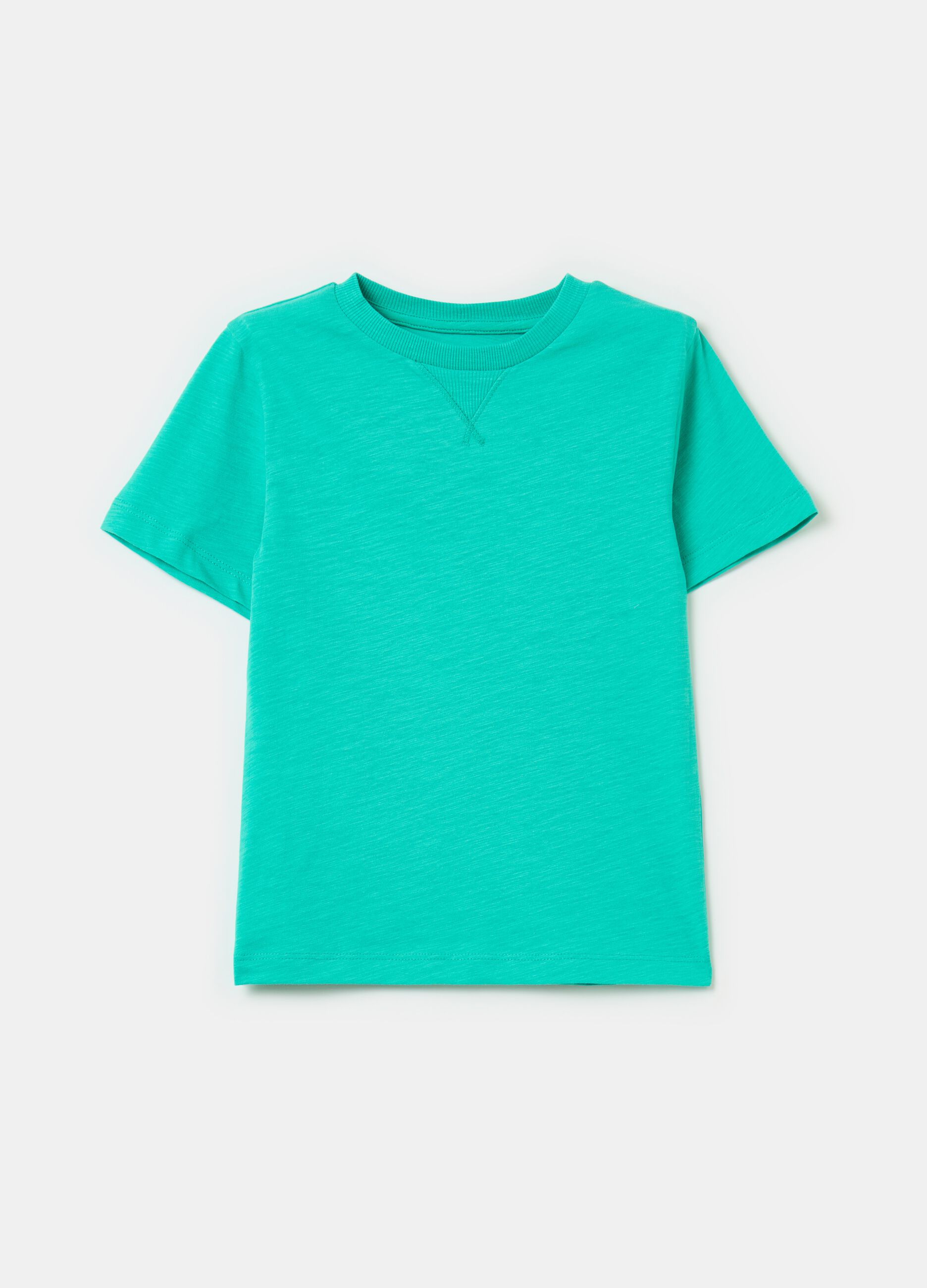 Cotton T-shirt with detail