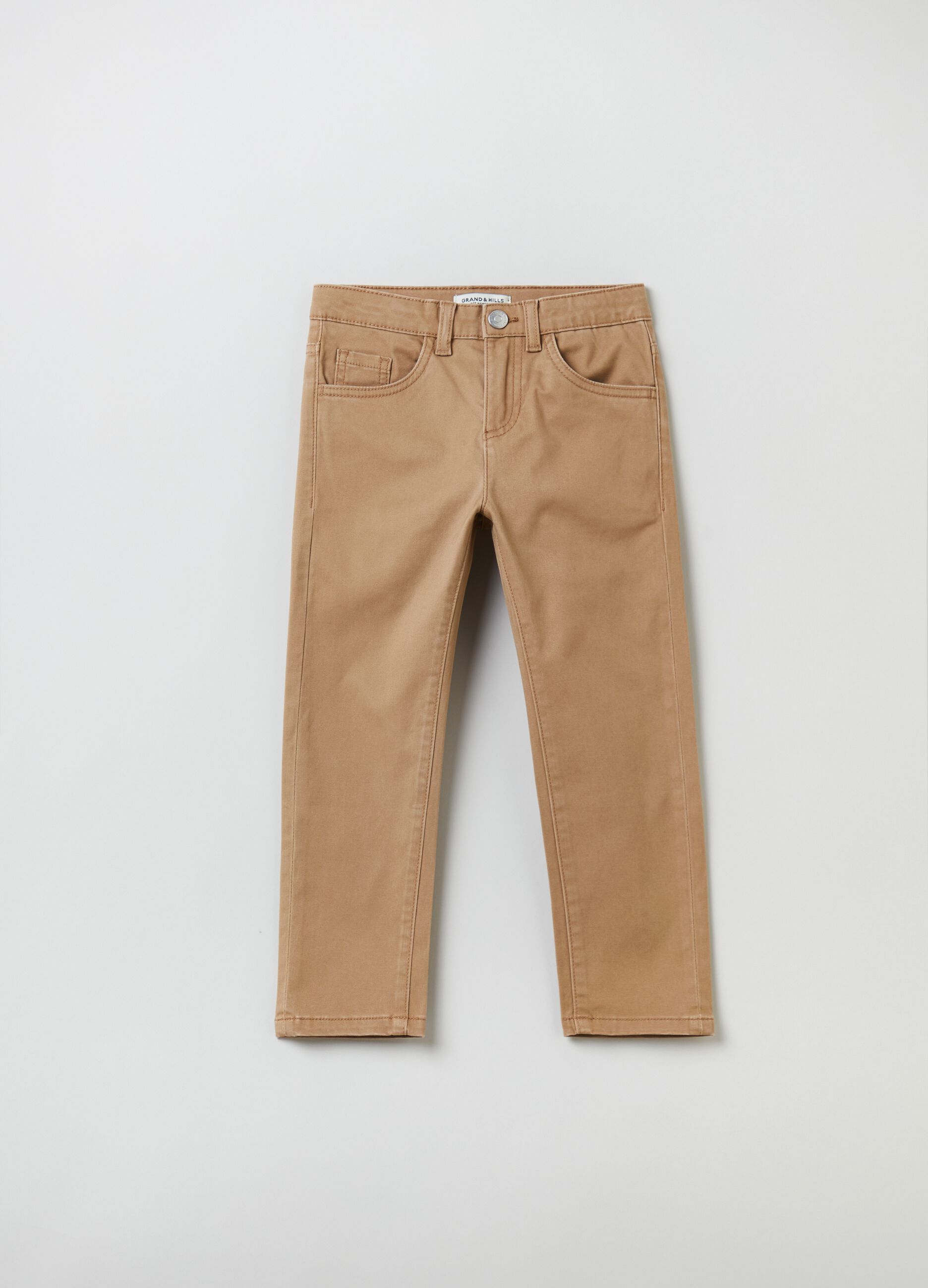 Espresso Curved 5 Pocket Pants in Garment Dyed Denim | LEMAIRE