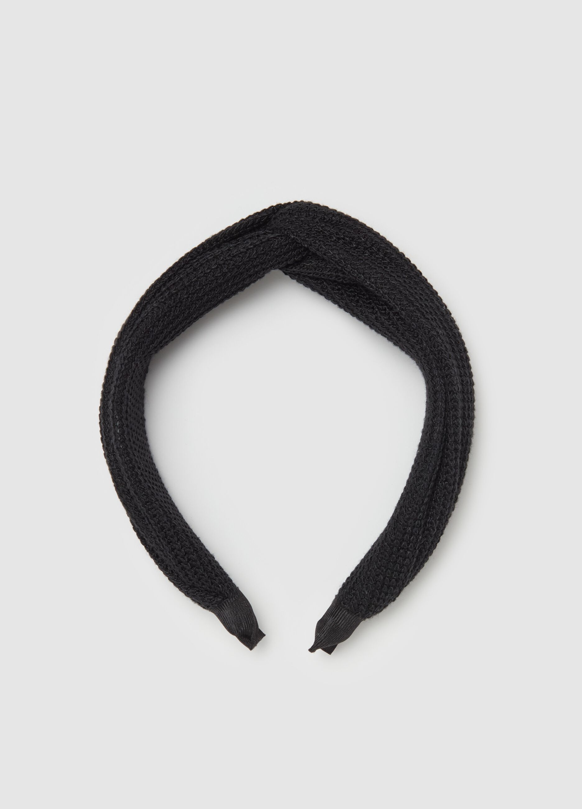 Knit Alice band with knot