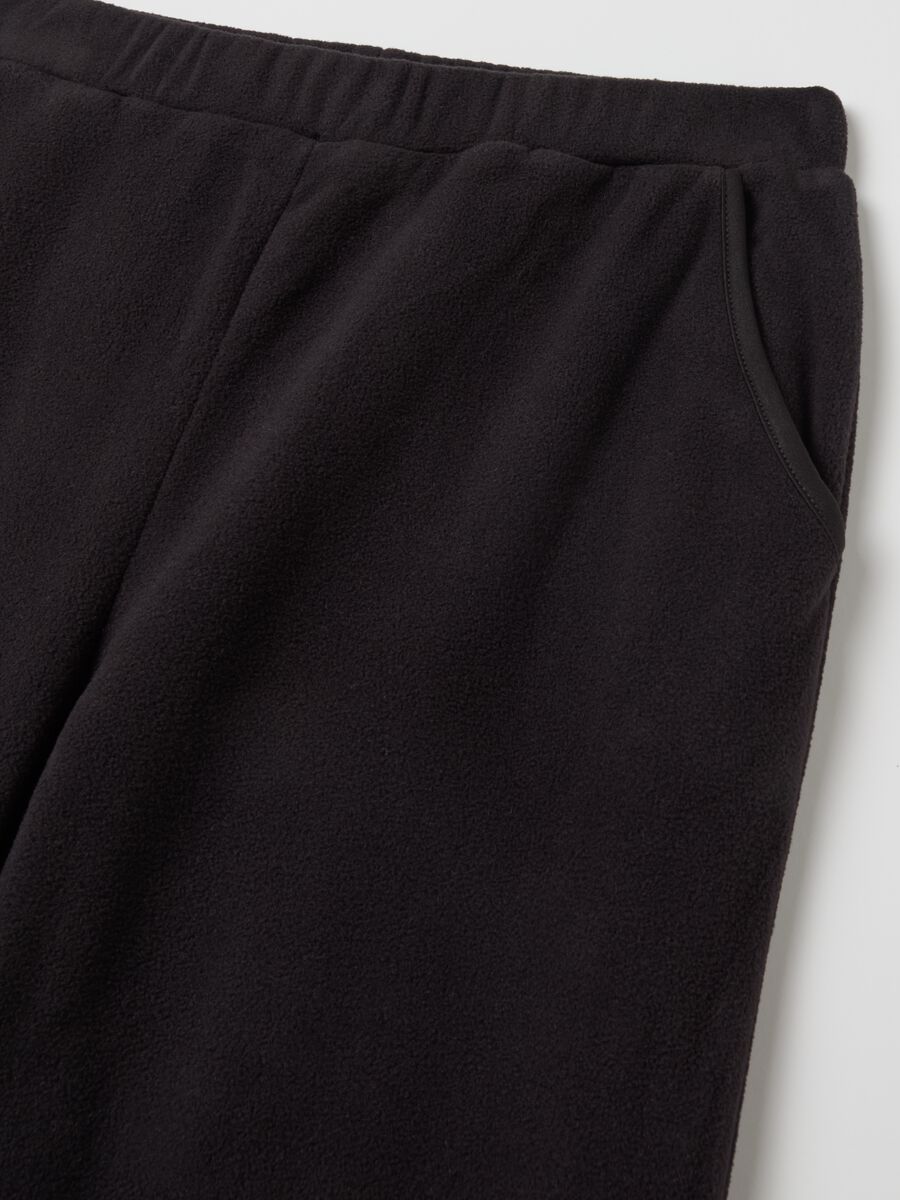 Slim-fit trousers in fleece_5