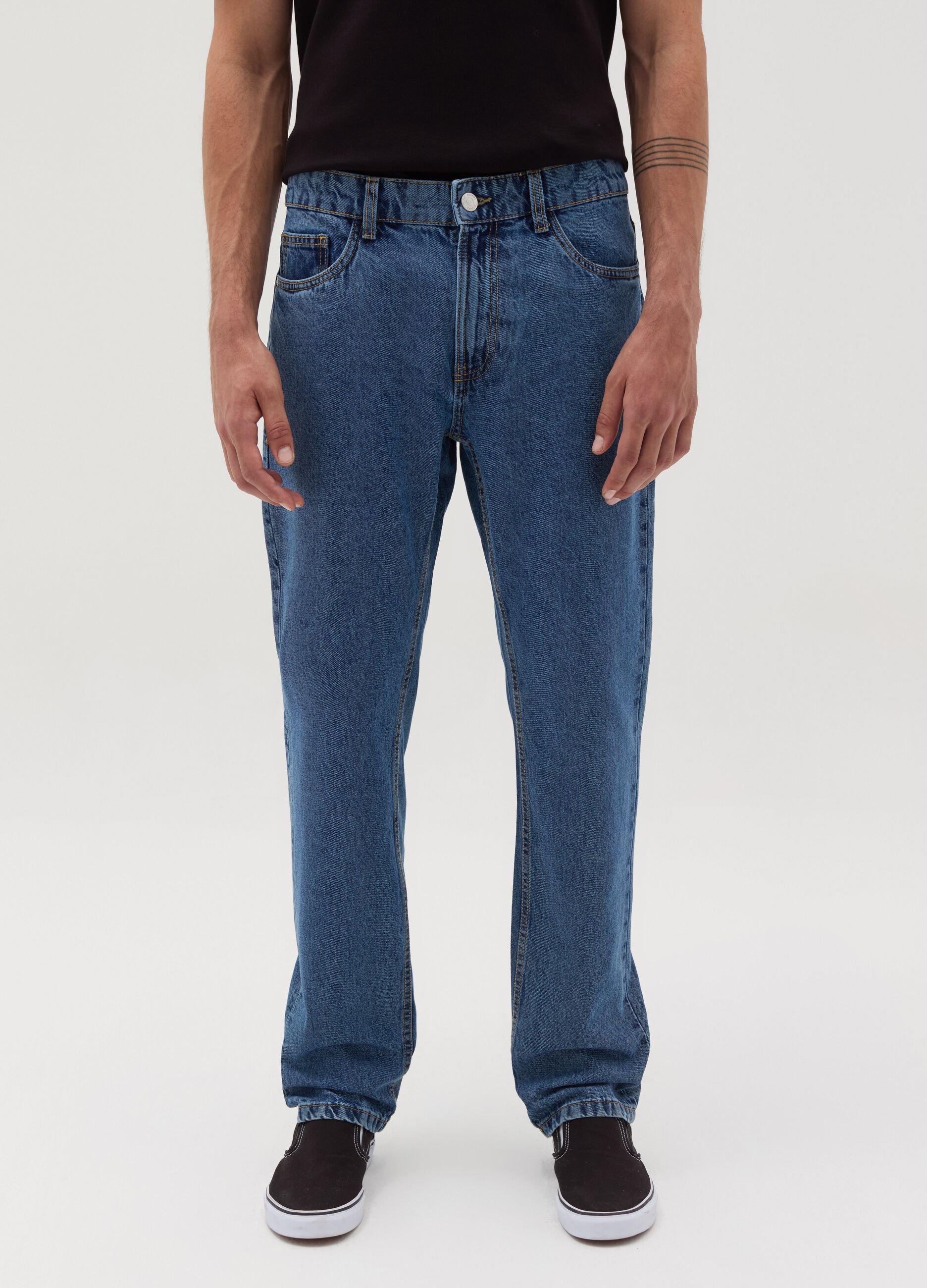 Regular-fit jeans with five pockets