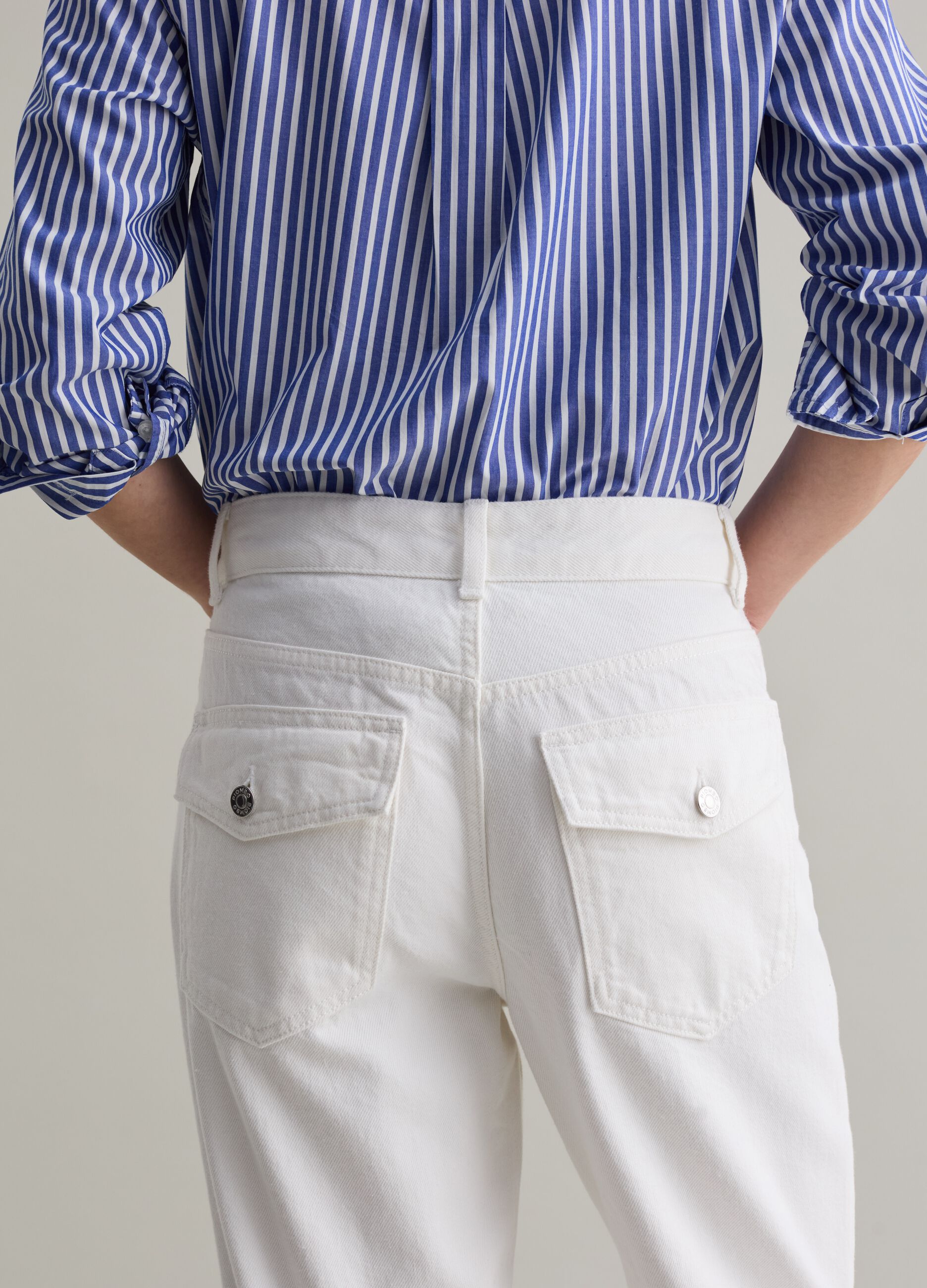 Regular-fit jeans in cotton twill