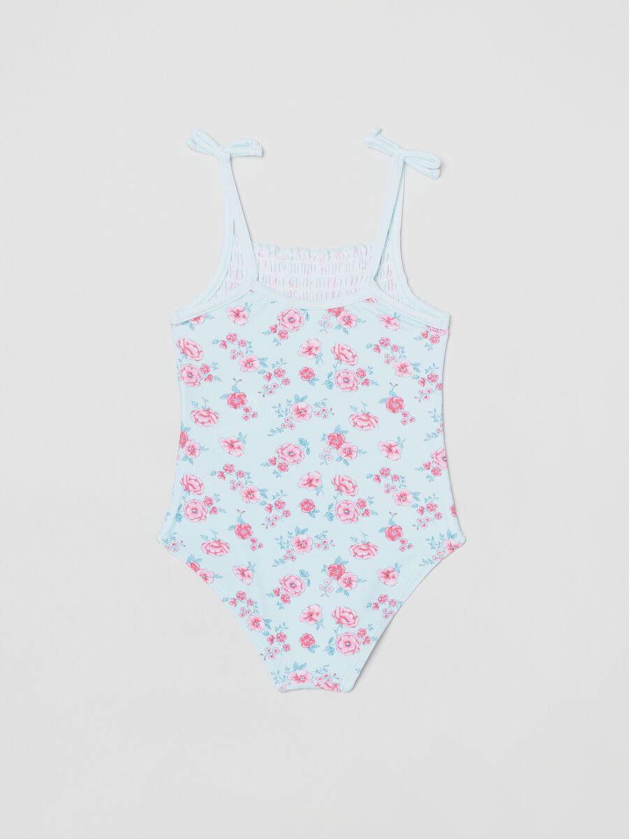 One-piece floral swimsuit_1