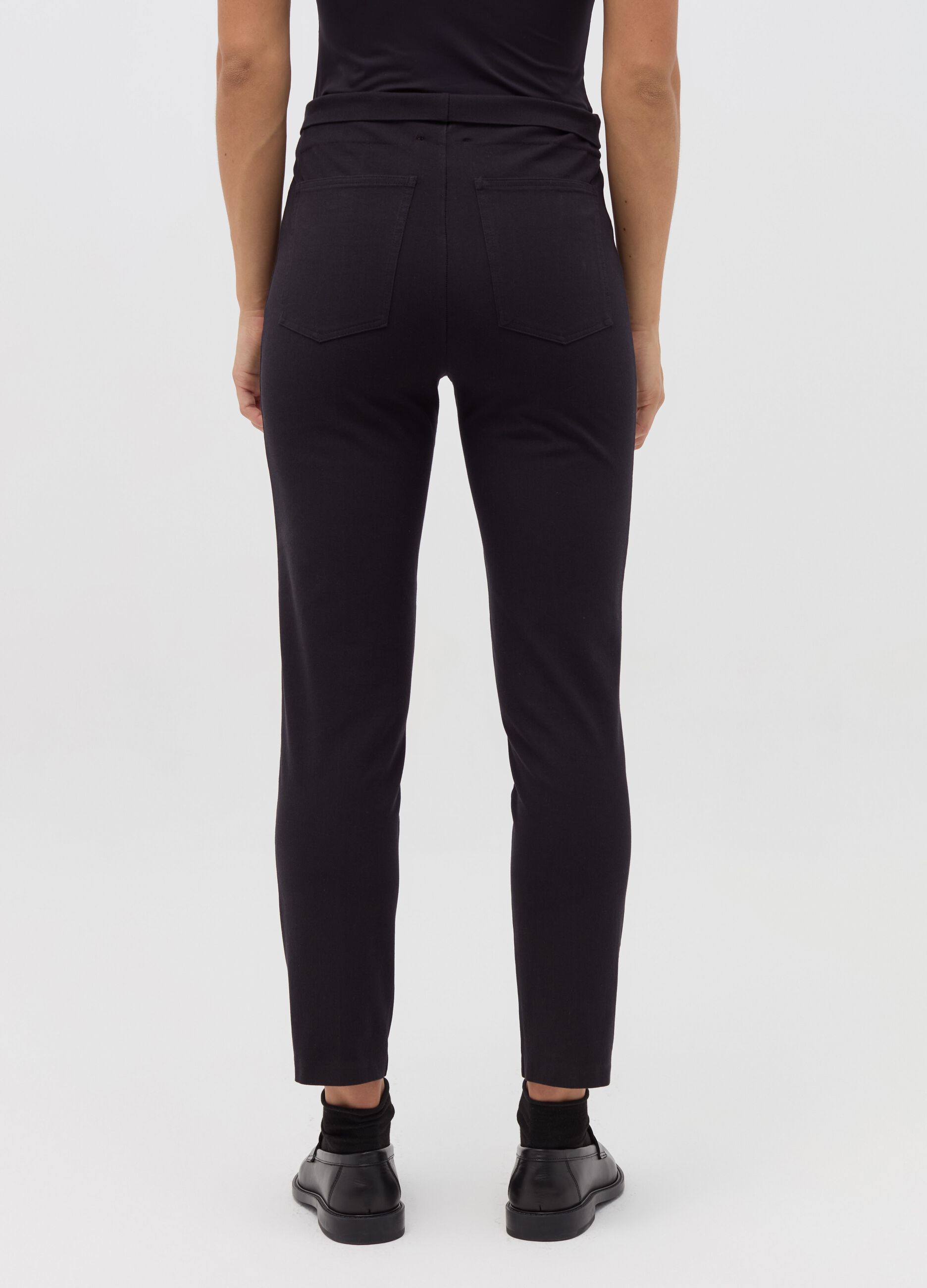 Stretch maternity trousers