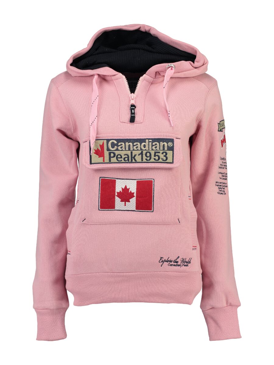 Canadian Peak half-zip sweatshirt with hood_0