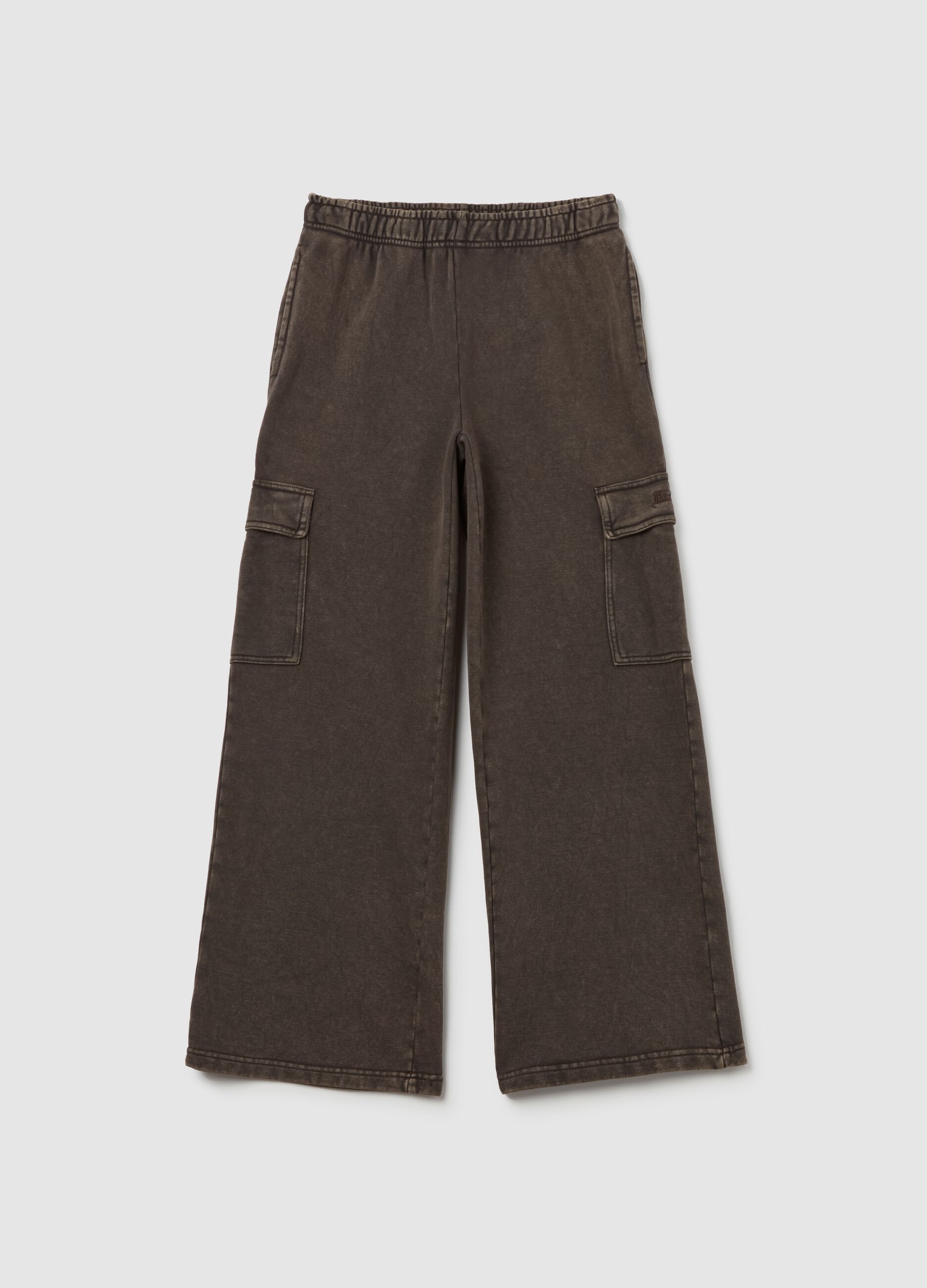 Cargo Sweatpants Vintage Brown