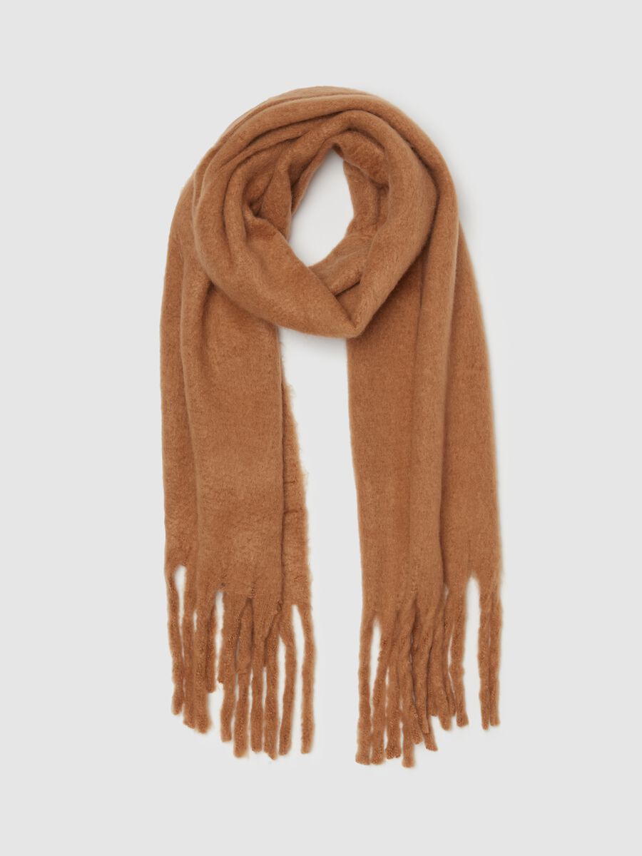 Fringed scarf_0