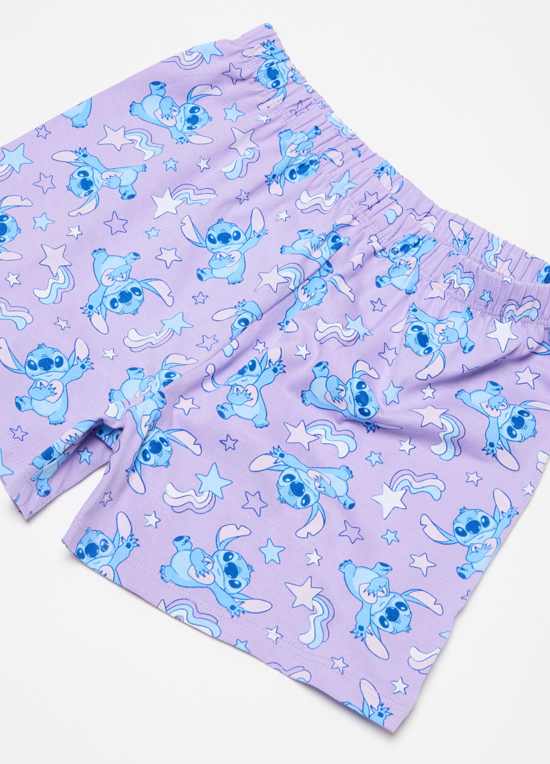 Organic cotton pyjamas with Stitch print