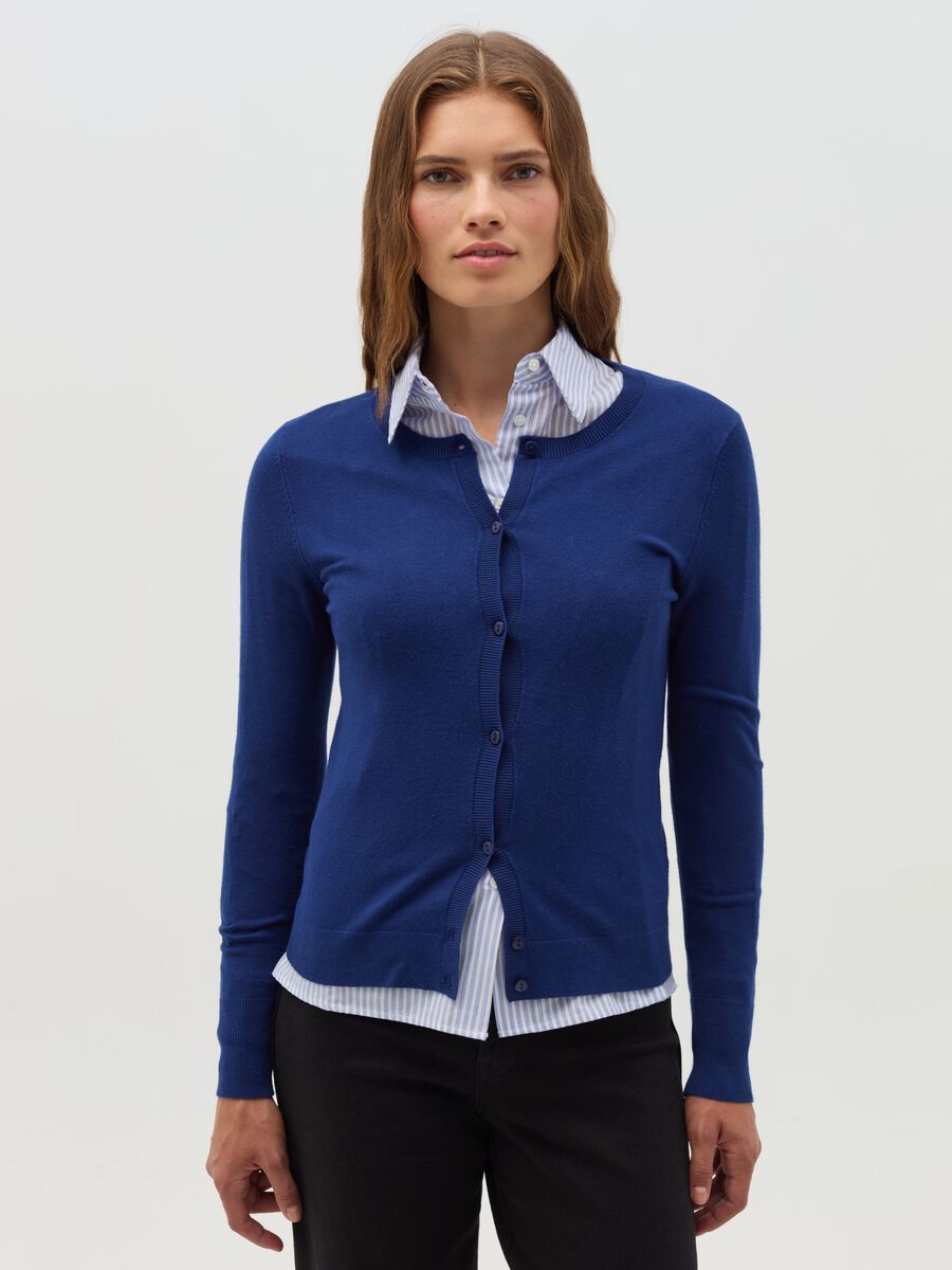 Cardigan in FSC® sustainable viscose_1