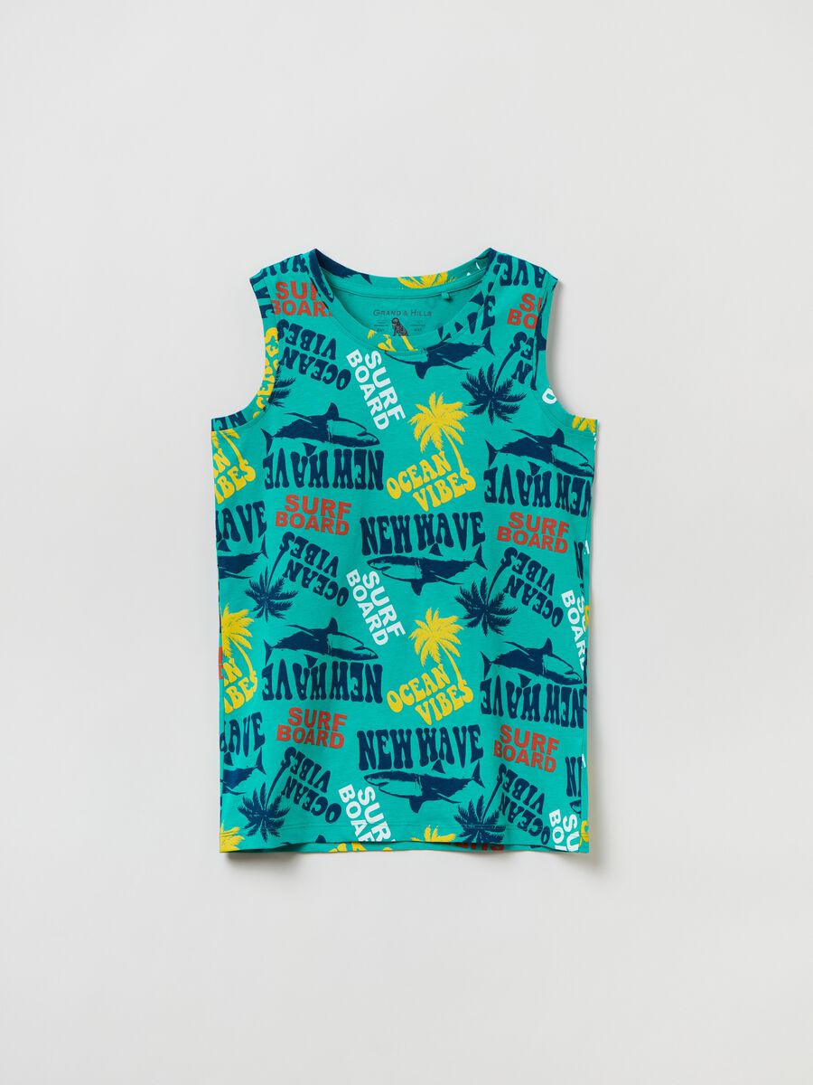 Grand&Hills tank top with all-over print_0