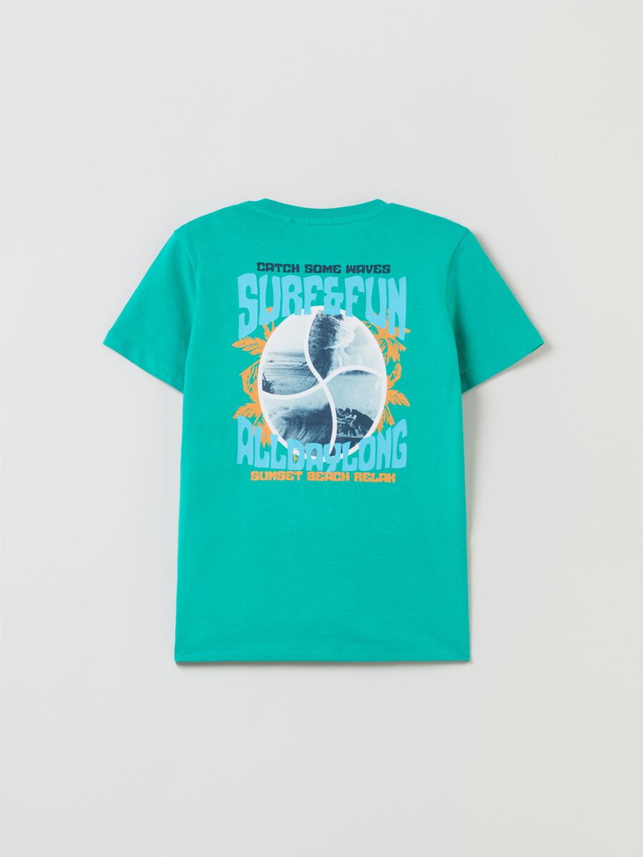 Grand&Hills T-shirt with surf print_1