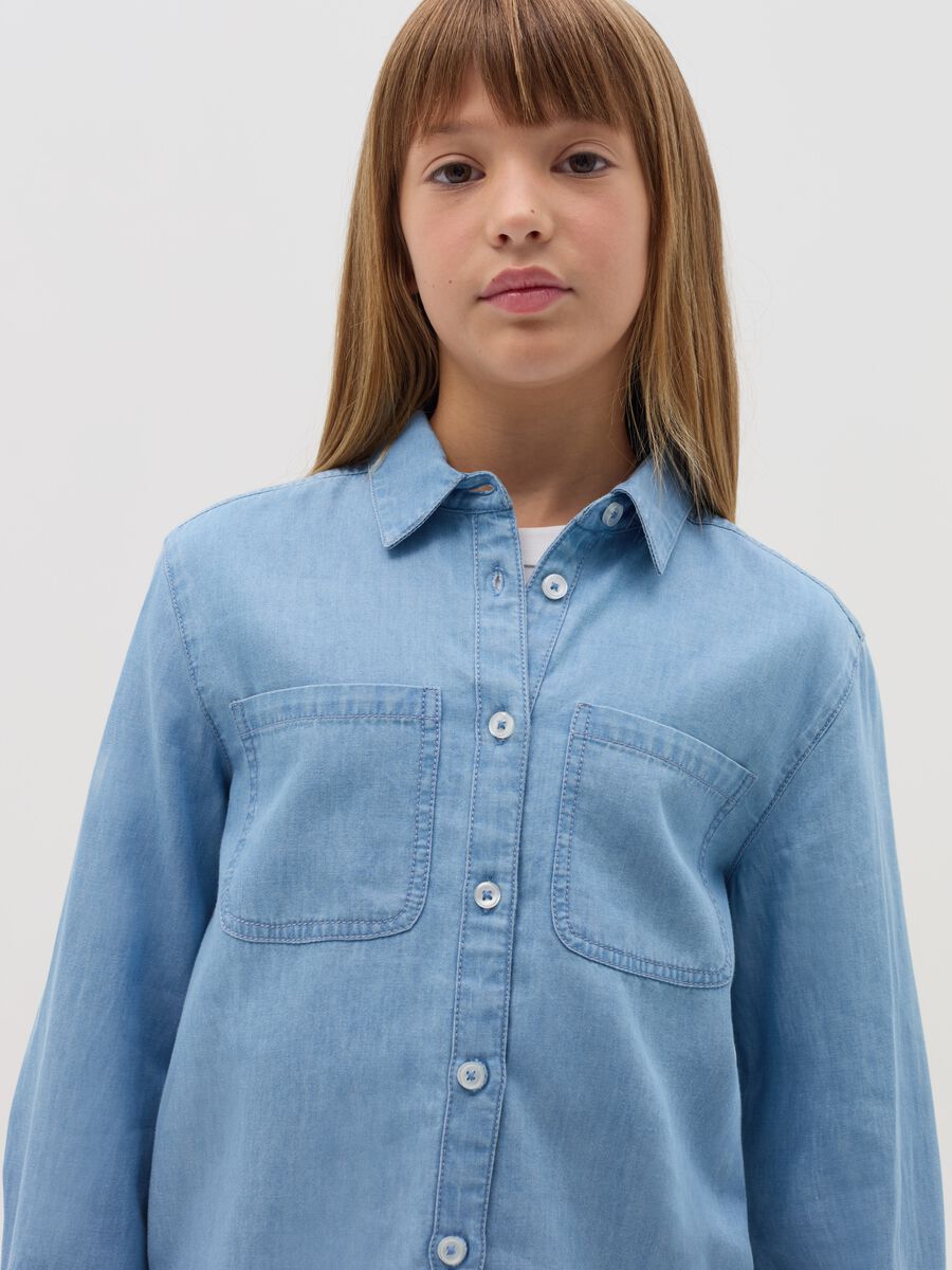 Denim shirt with pockets_2