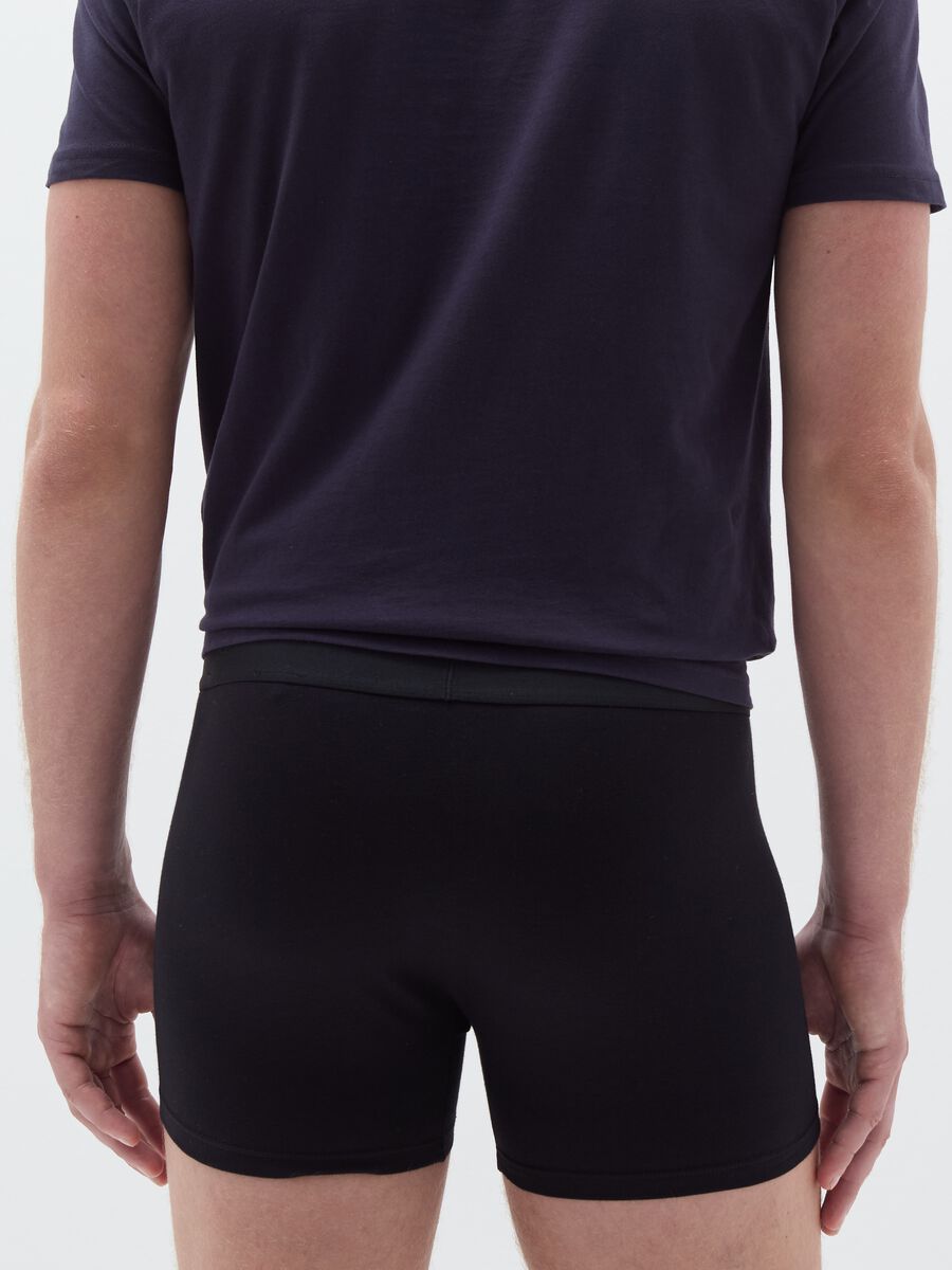 Organic cotton boxer shorts with external elastic_3