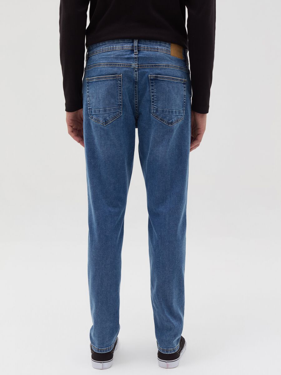 Faded, skinny-fit stretch jeans_2