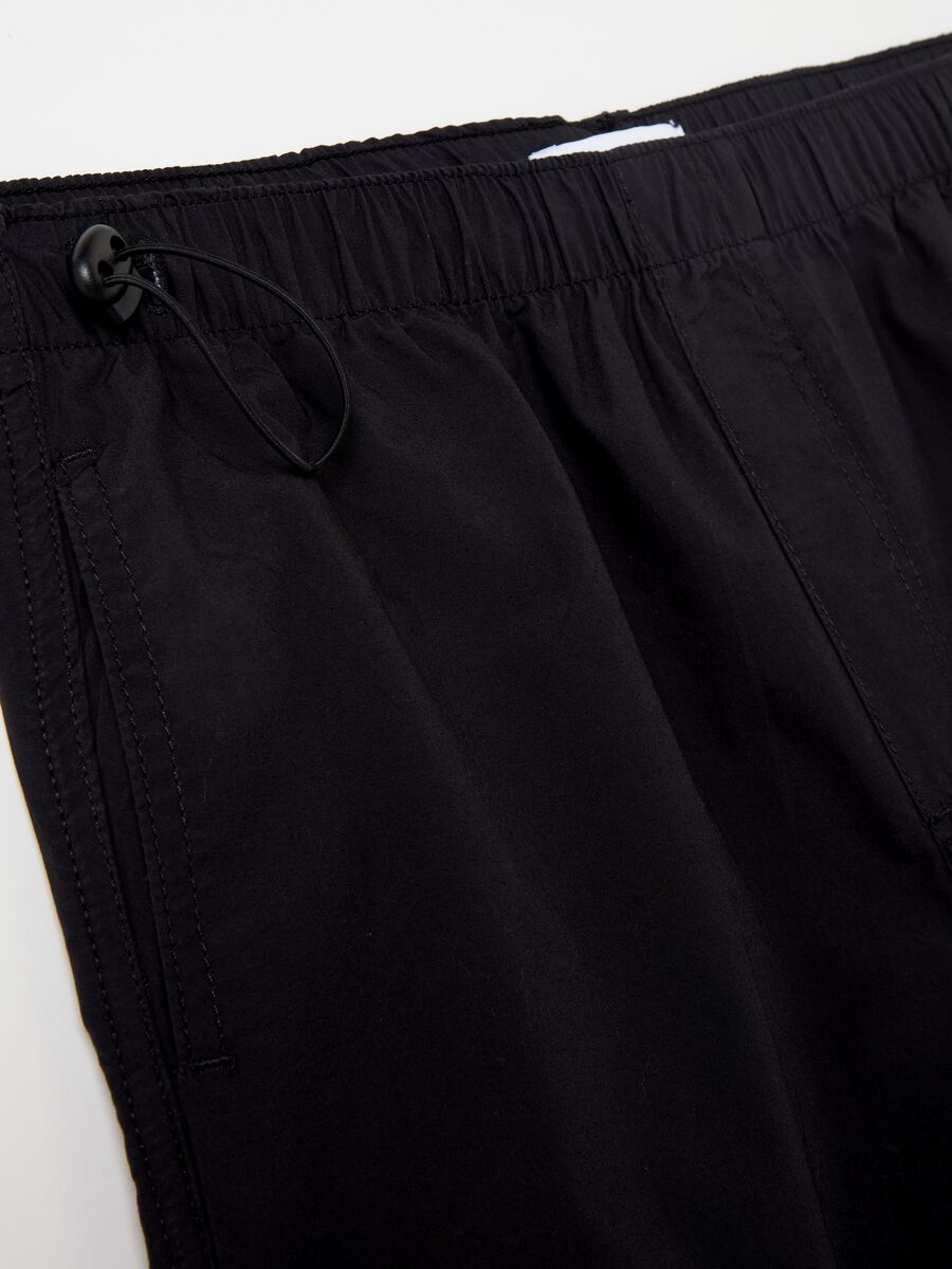 Cotton parachute trousers_5