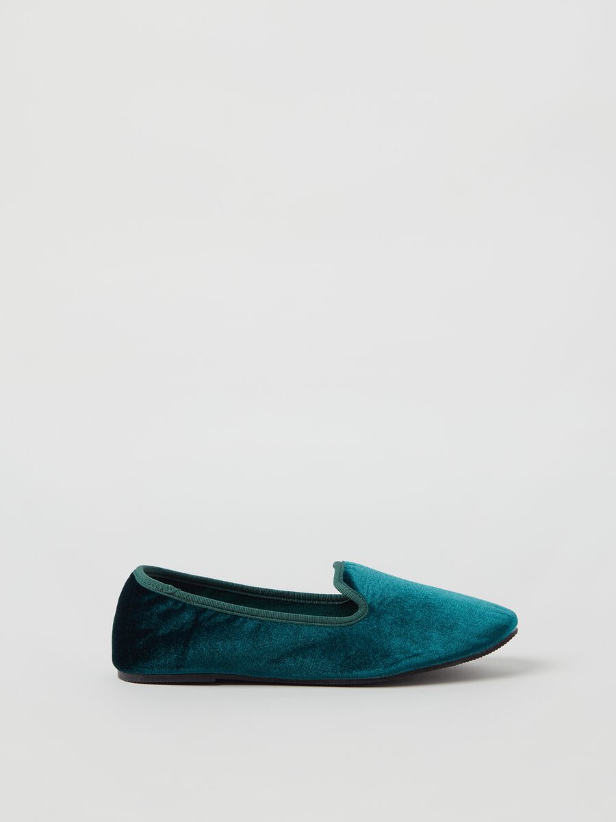 Velvet Friulian slippers_0