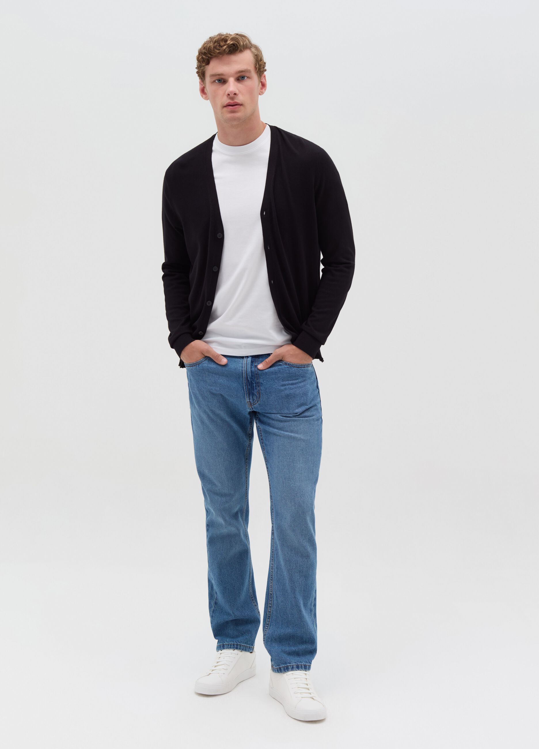 Regular-fit jeans with five pockets