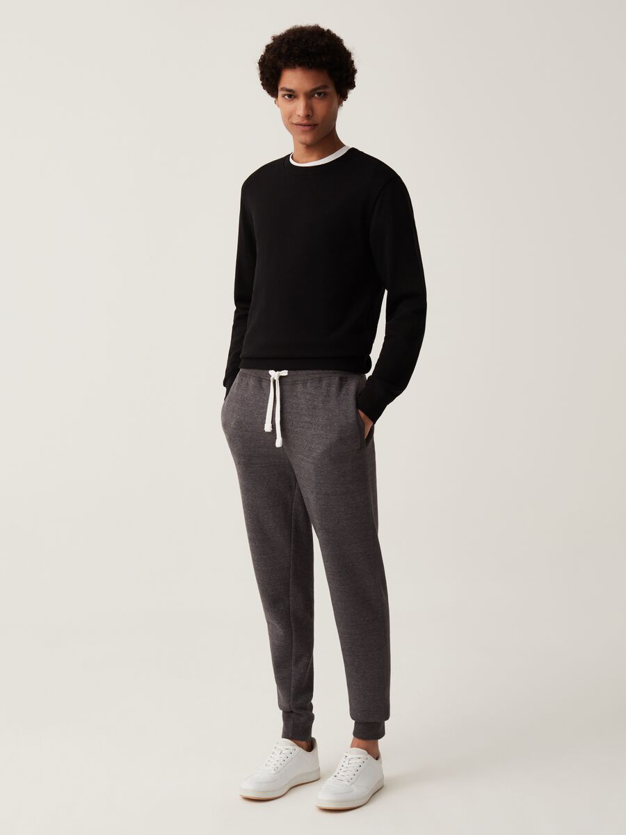 Joggers in felpa con coulisse Grand&Hills_0