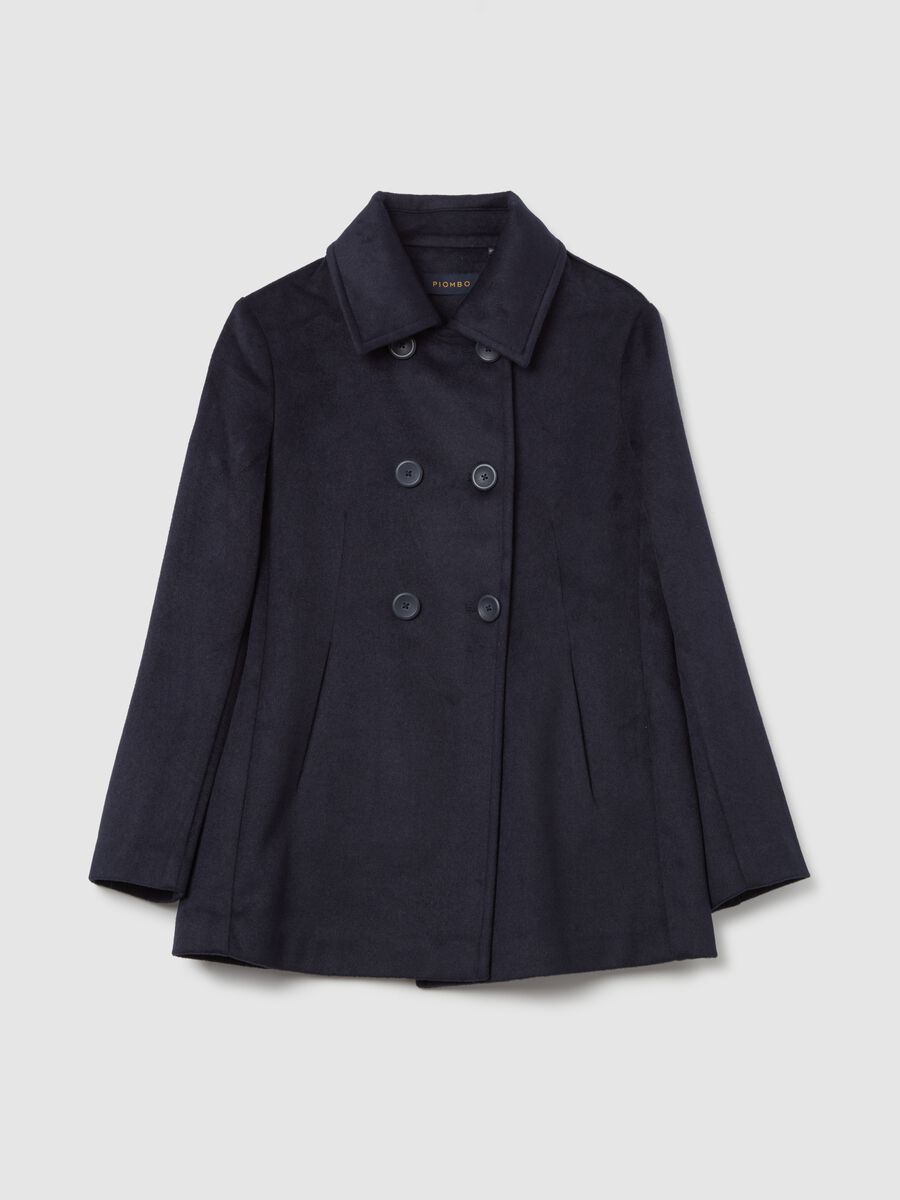 Contemporary short double-breasted coat_4