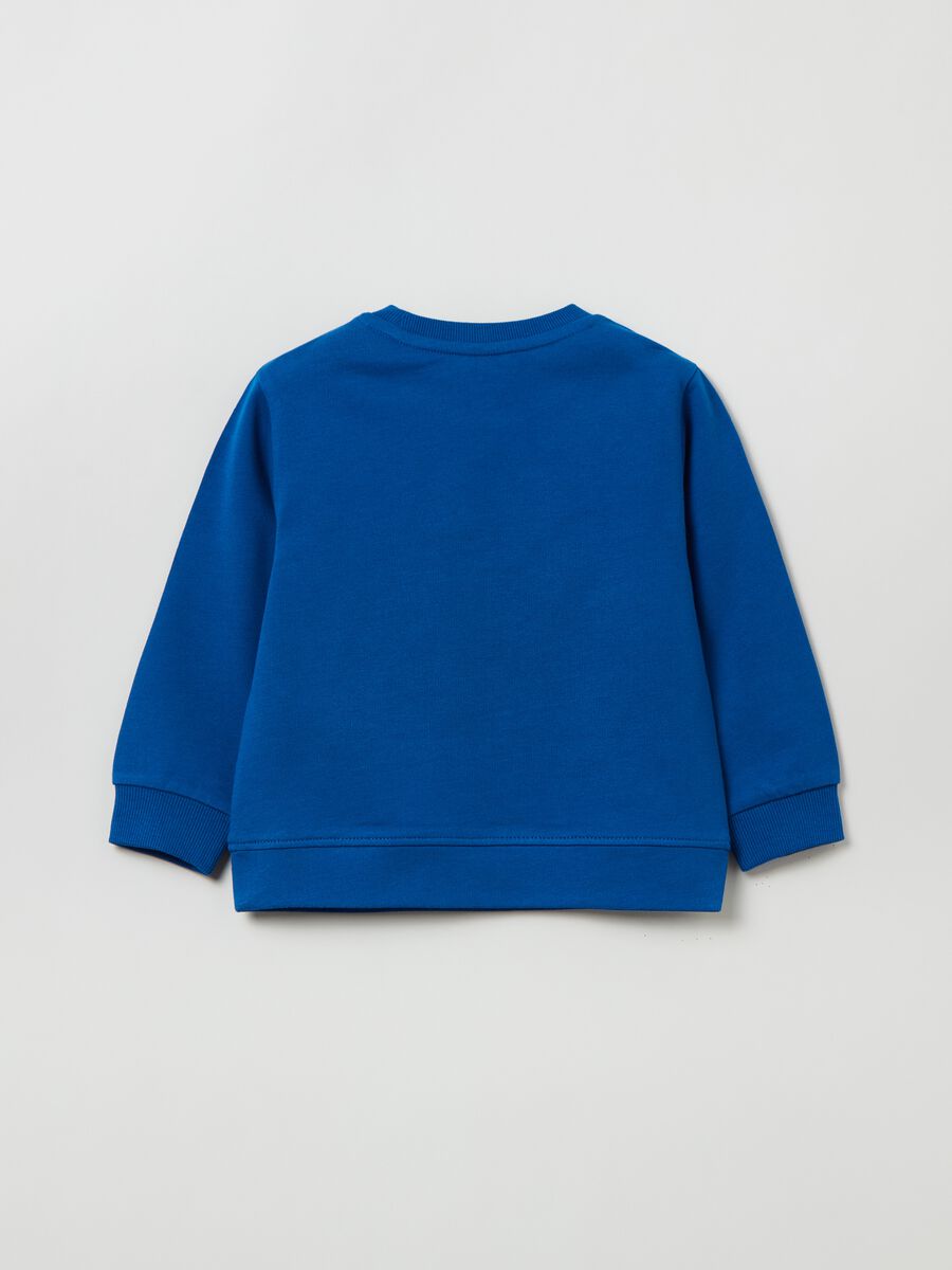 Sweatshirt with round neck in French terry_1