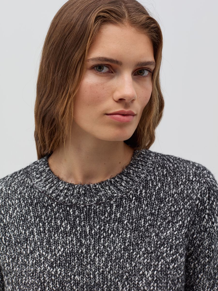 Pullover melange in lurex_3