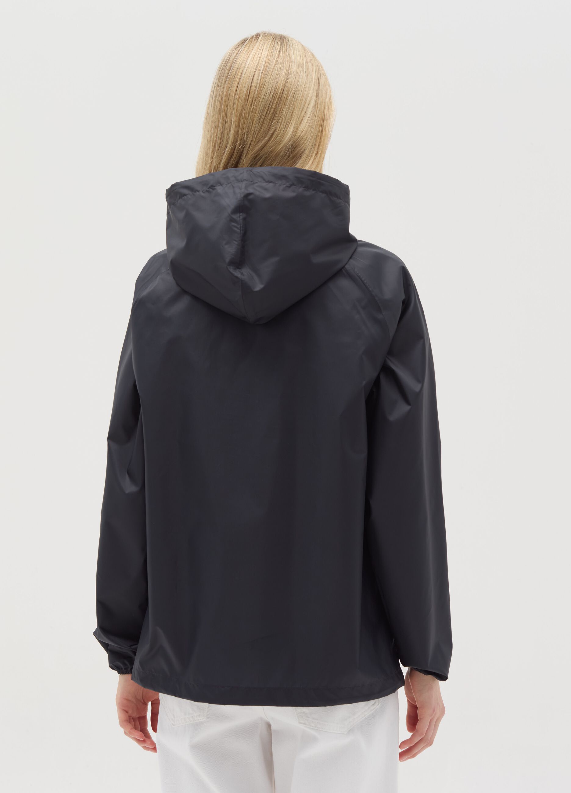 Half-zip waterproof jacket