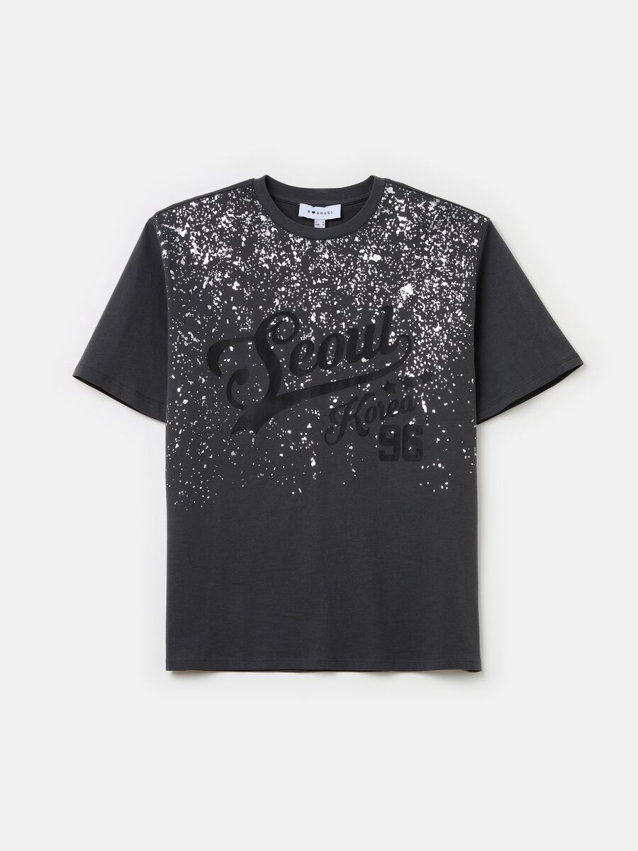 Relaxed-fit T-shirt with foil print_4