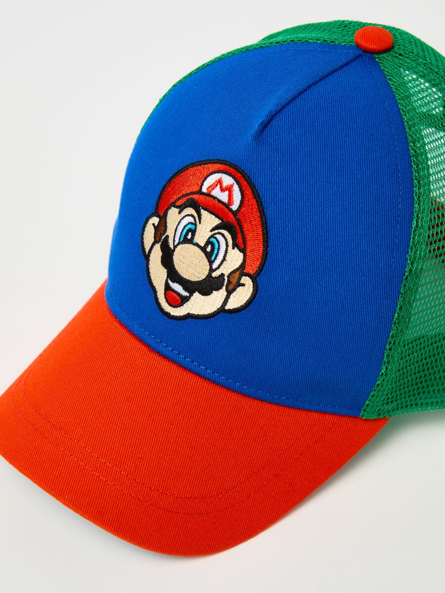 Gorra de béisbol con bordado Super Mario™_1