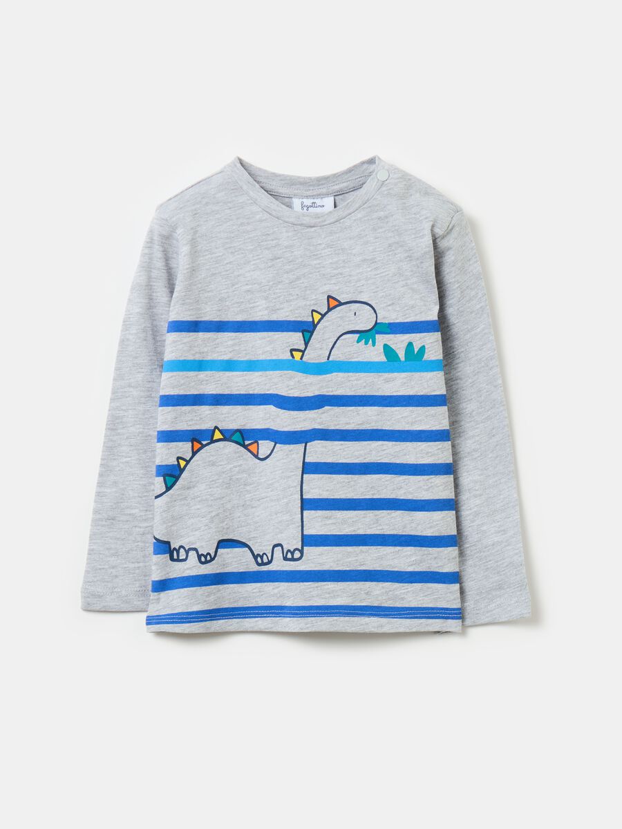 Long-sleeved T-shirt with print_0