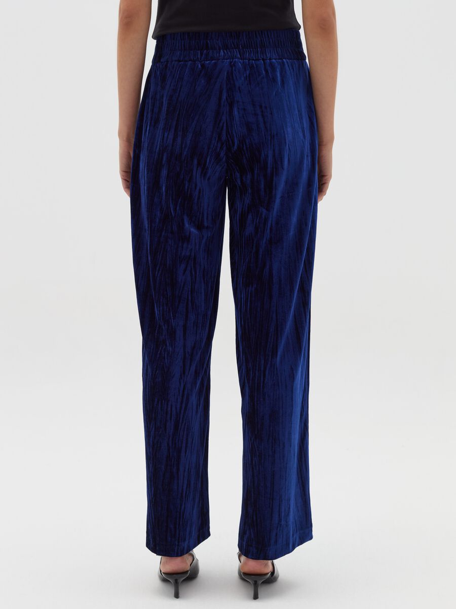 Wide-leg trousers in velvet_3