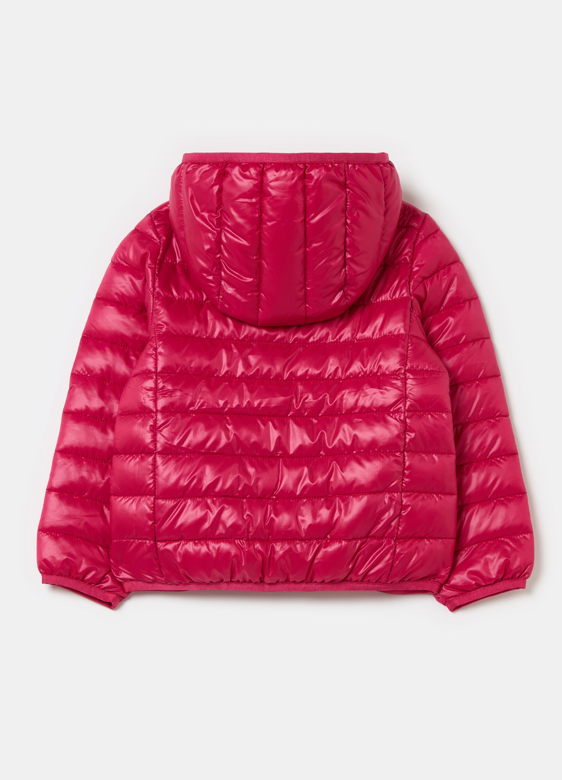 Ultralight down jacket with ripstop weave