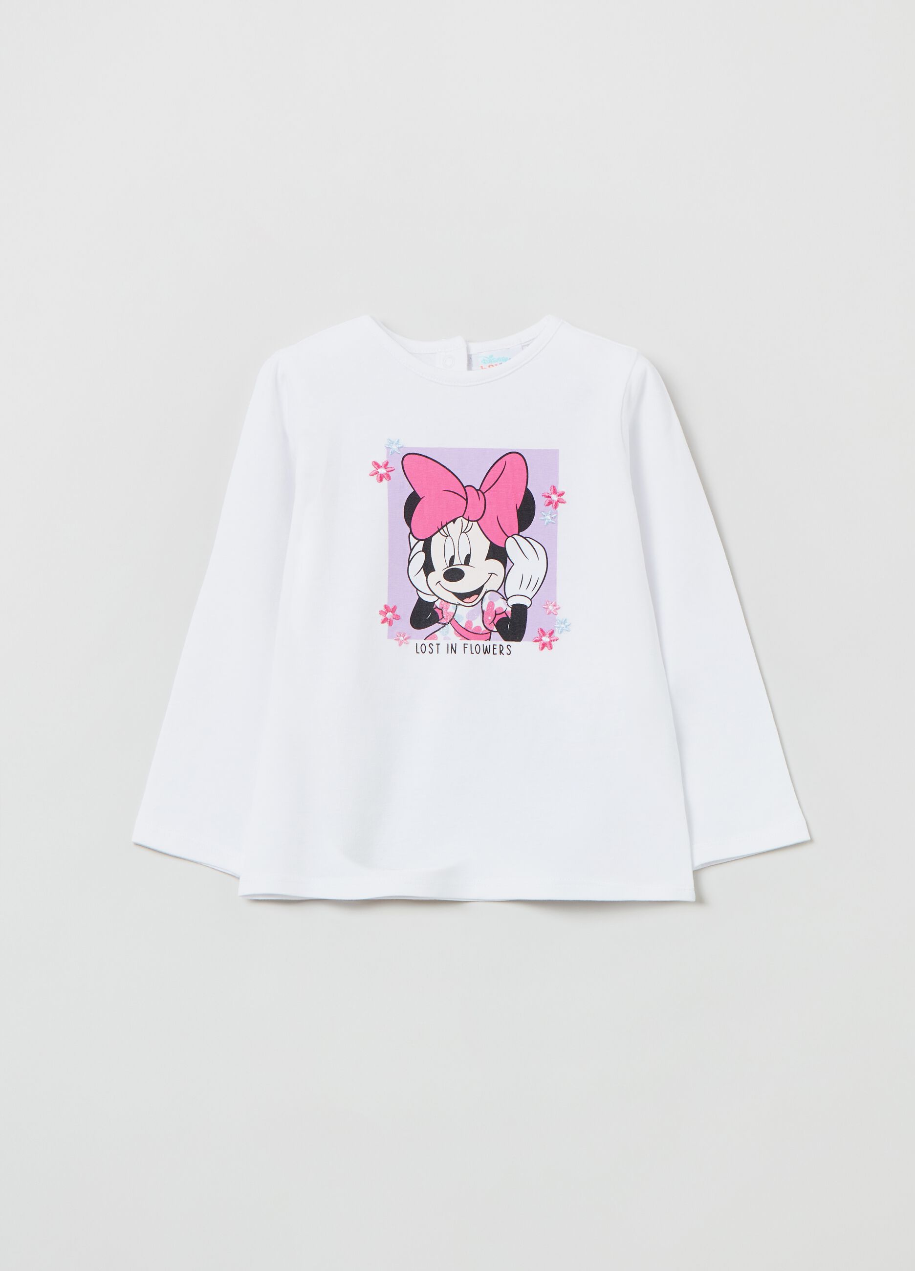 Long-sleeve Disney Baby Minnie T-shirt