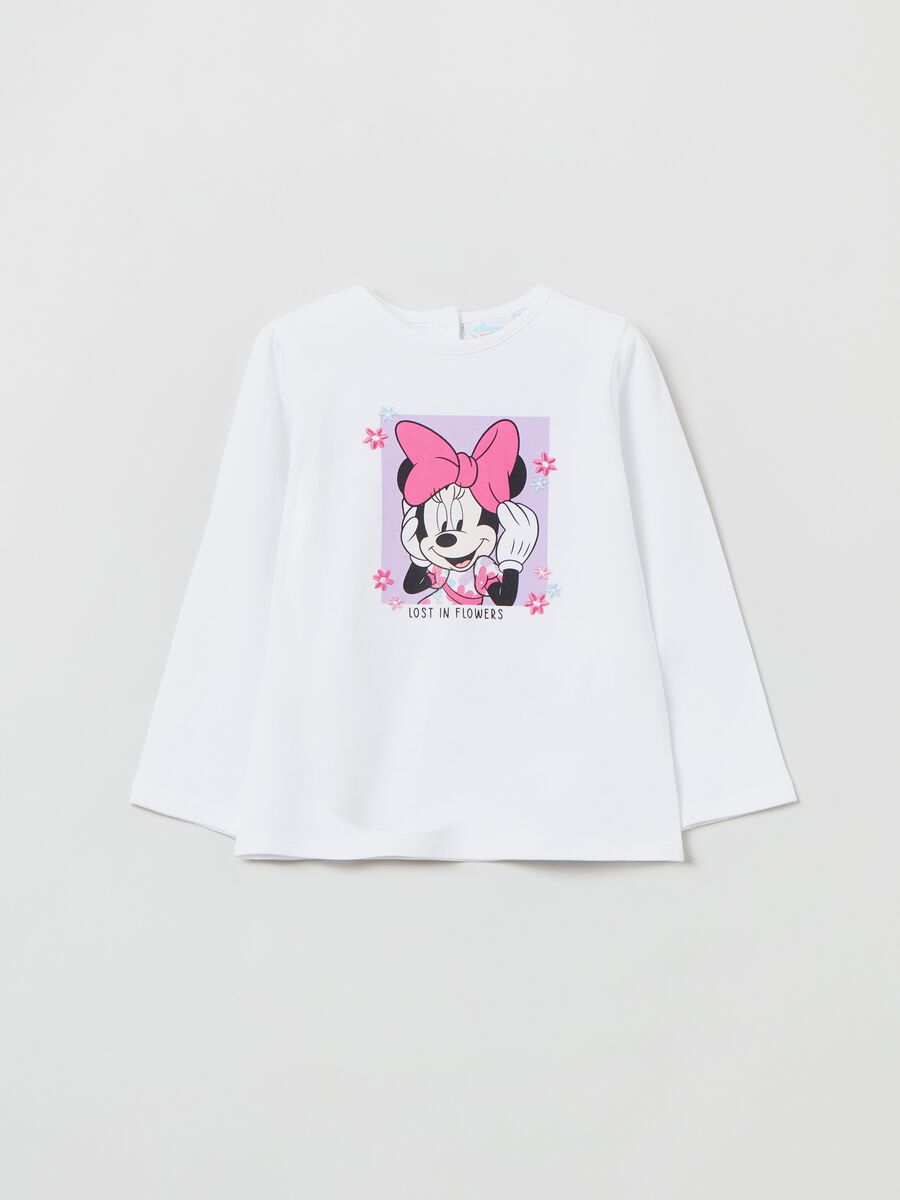 Long-sleeve Disney Baby Minnie T-shirt_0