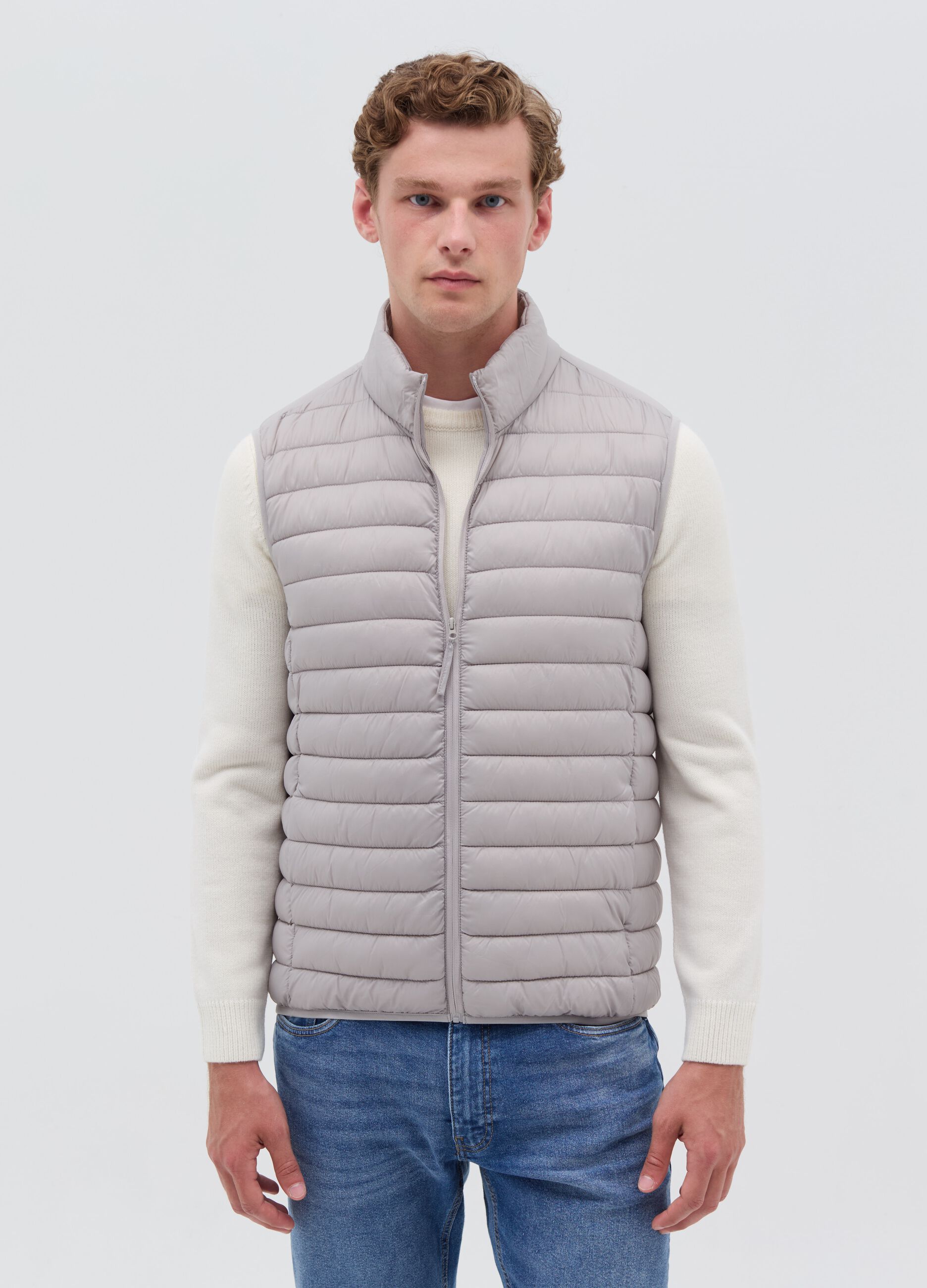 Ultralight full-zip gilet