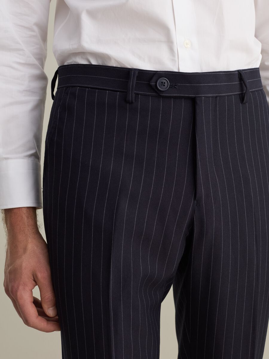 Easy-fit pinstriped trousers_5