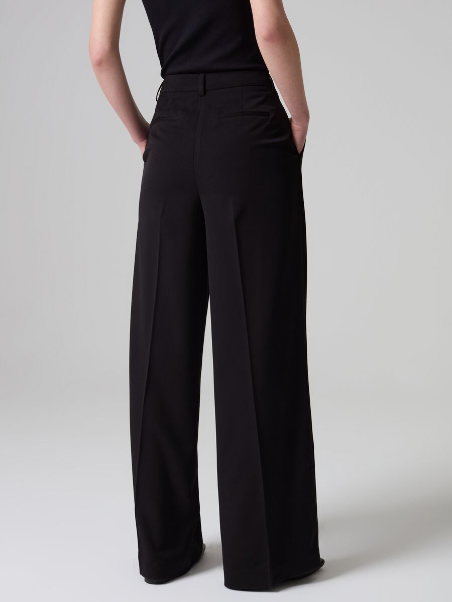  Pantalones de mujer pantalones para mujer, pantalones cargo con  bolsillo lateral con solapa y cordón en la cintura (color negro, talla: XS)  : Ropa, Zapatos y Joyería