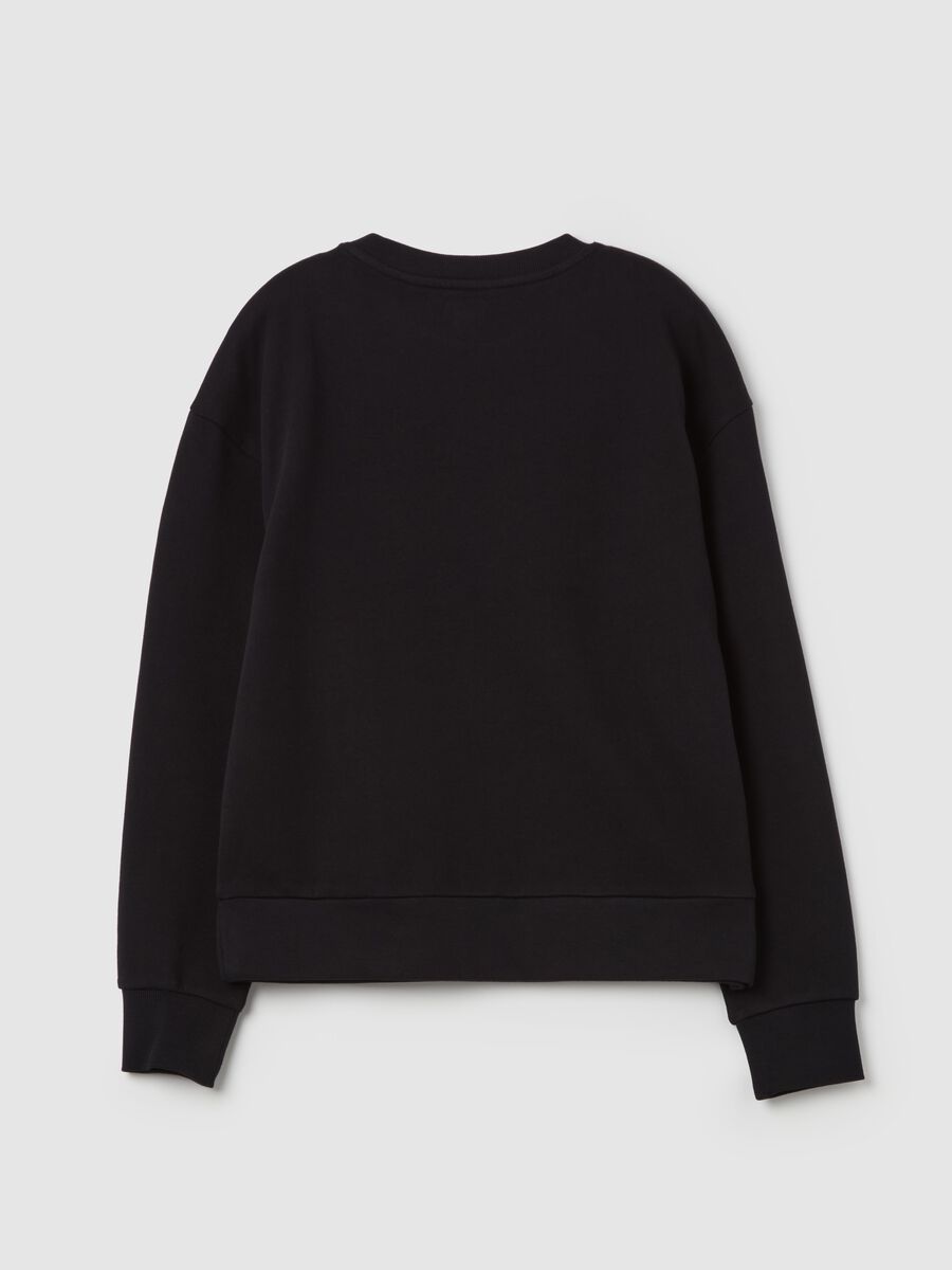 Sweatshirt with round neck and print_1