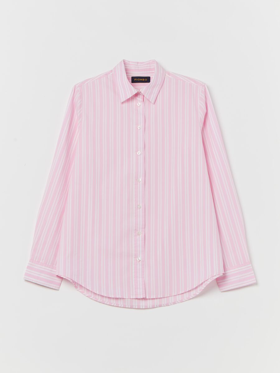 Cotton poplin shirt_0