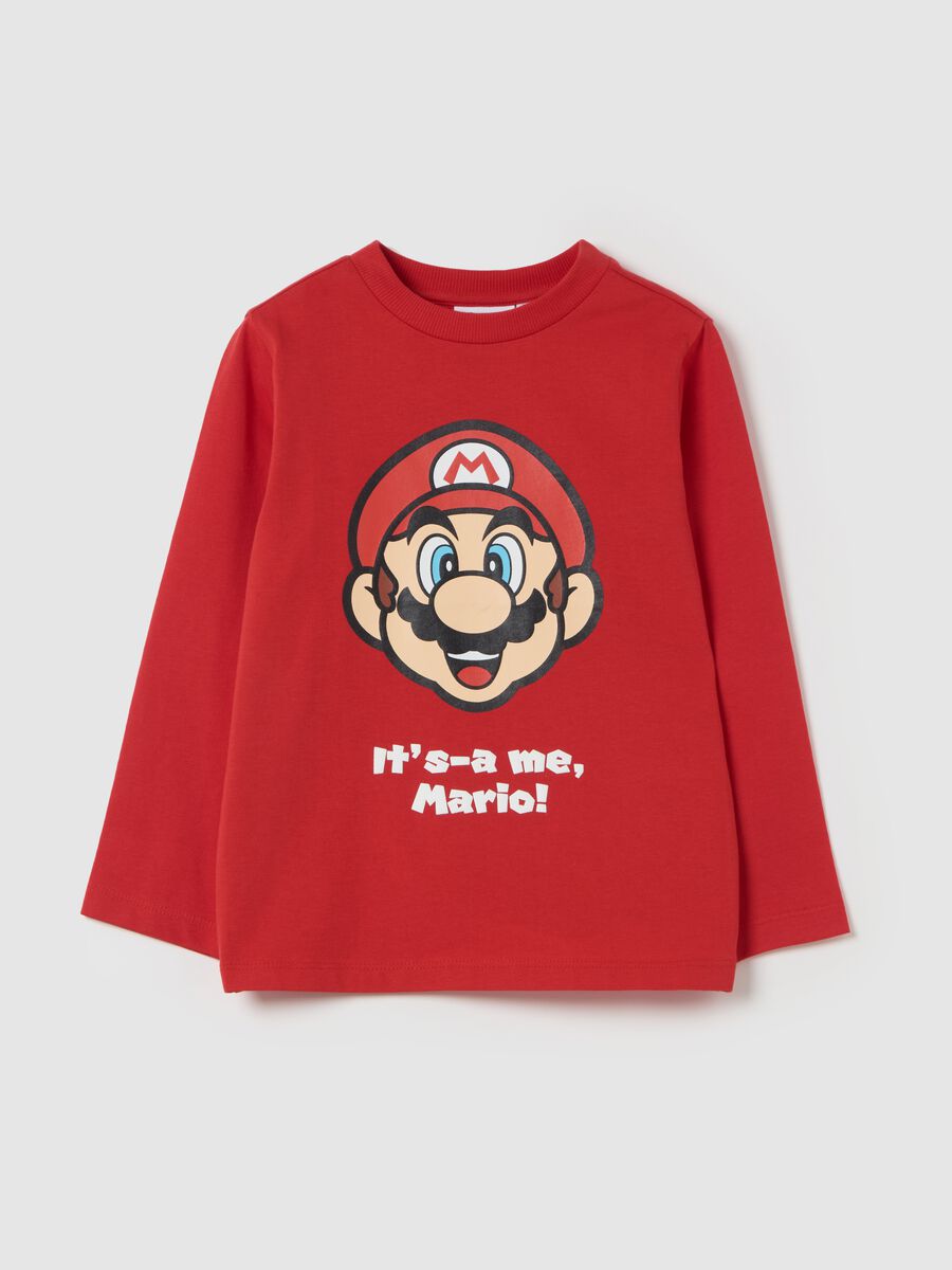 Long-sleeves T-shirt with Super Mario™ print_0