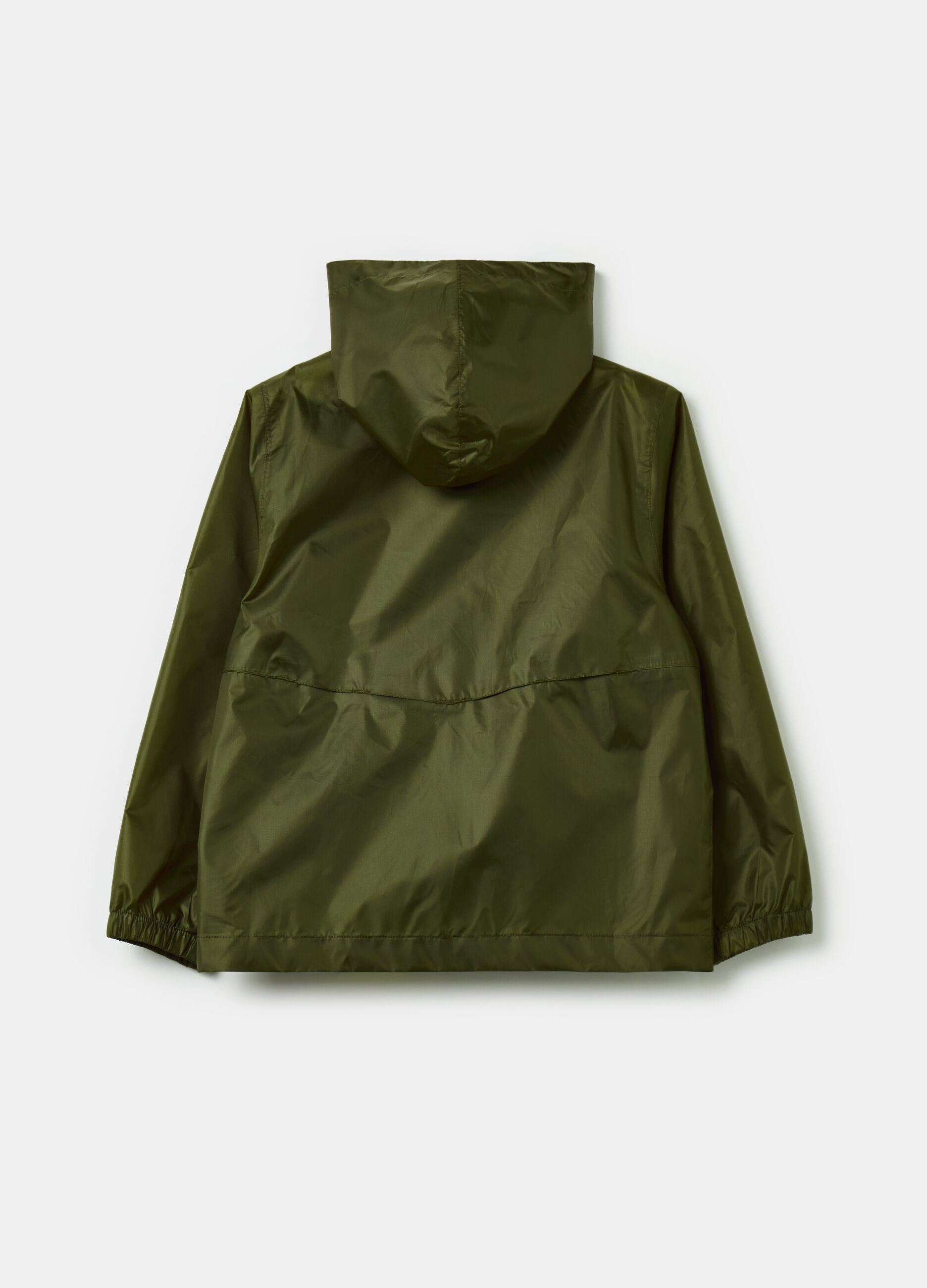 Essential waterproof jacket with hood