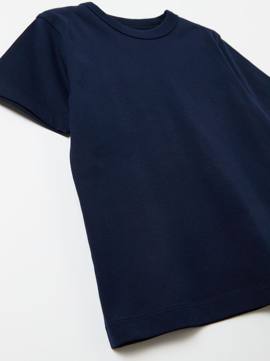 Essential solid colour T-shirt in organic cotton_3