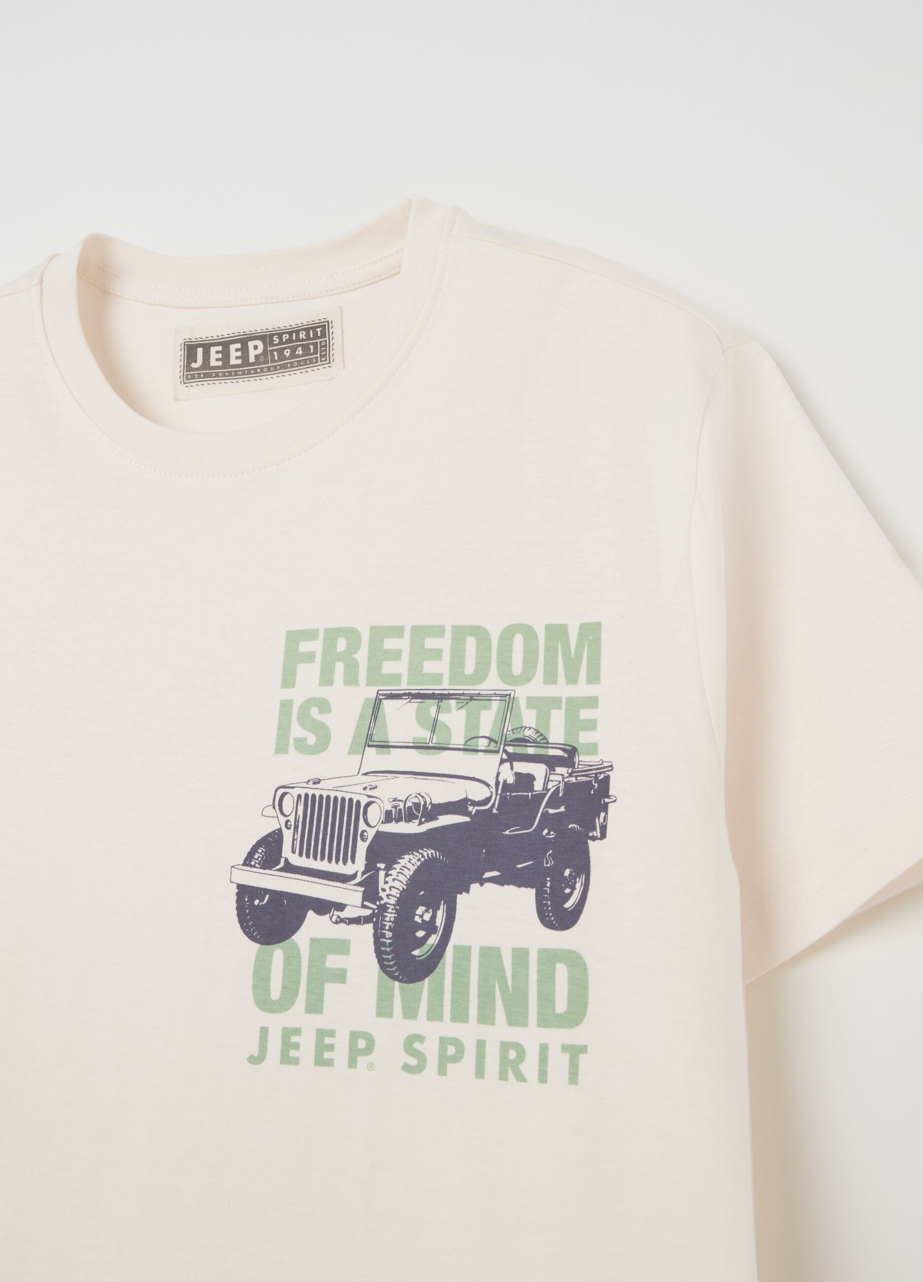 T-shirt with Jeep Spirit print