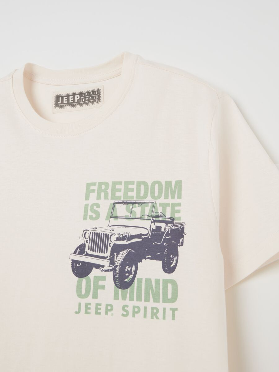 T-shirt with Jeep Spirit print_5