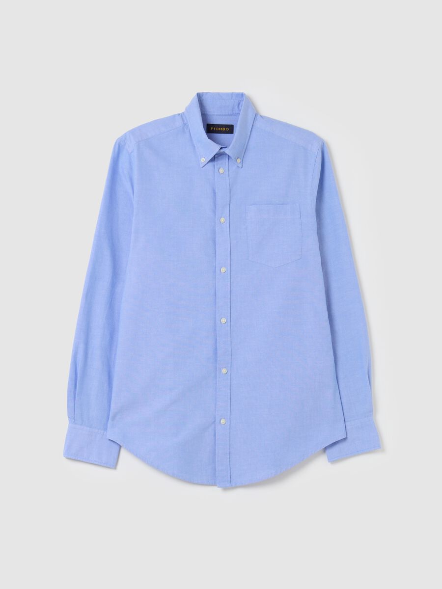 Regular-fit shirt in Oxford cotton_4