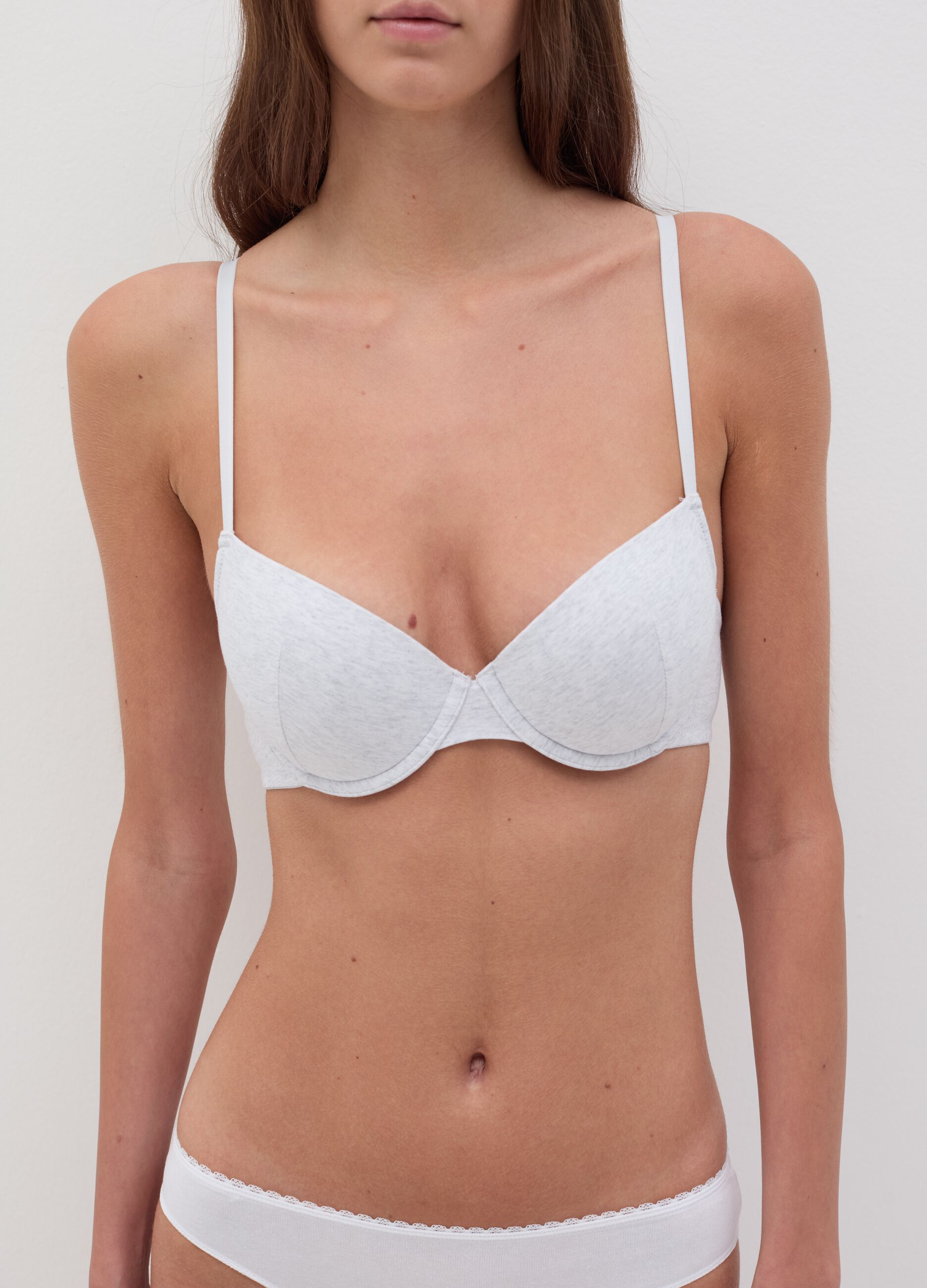 The Triangle padded bra