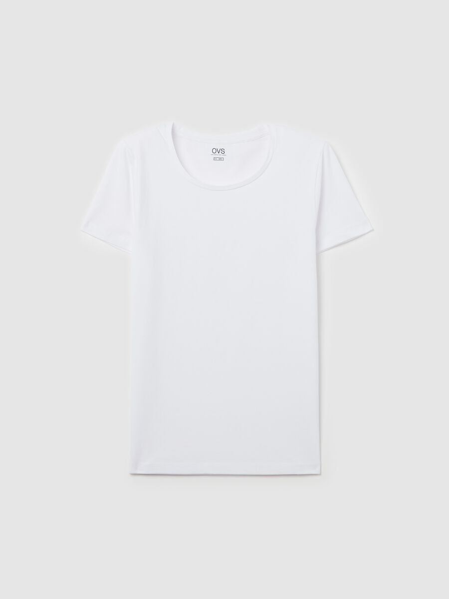 Stretch undershirt in organic cotton_4