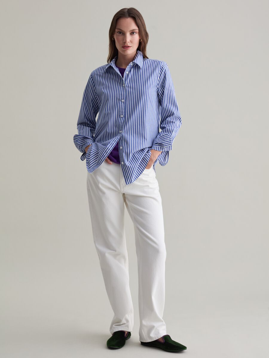 Cotton poplin shirt_1