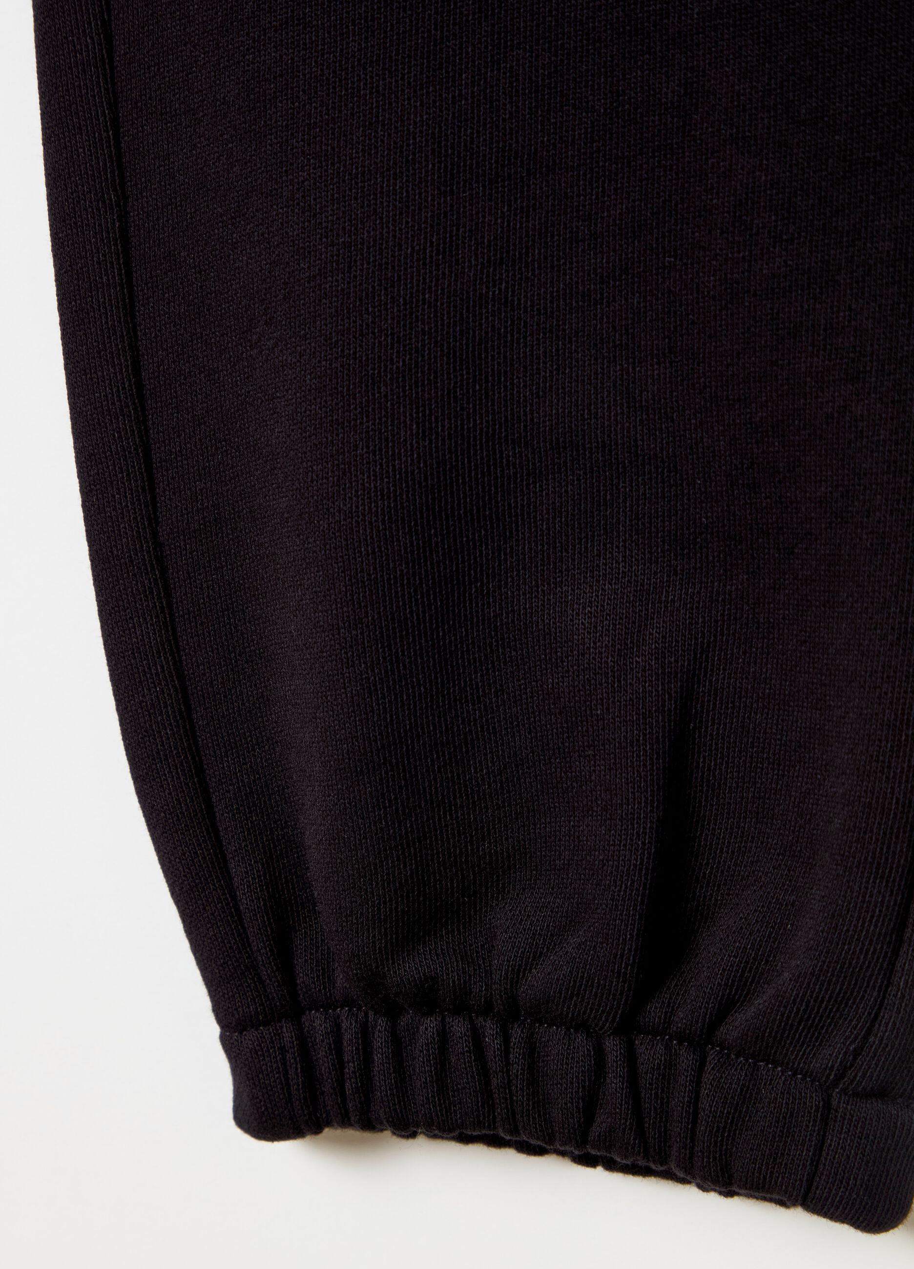 Essential joggers in organic cotton with drawstring