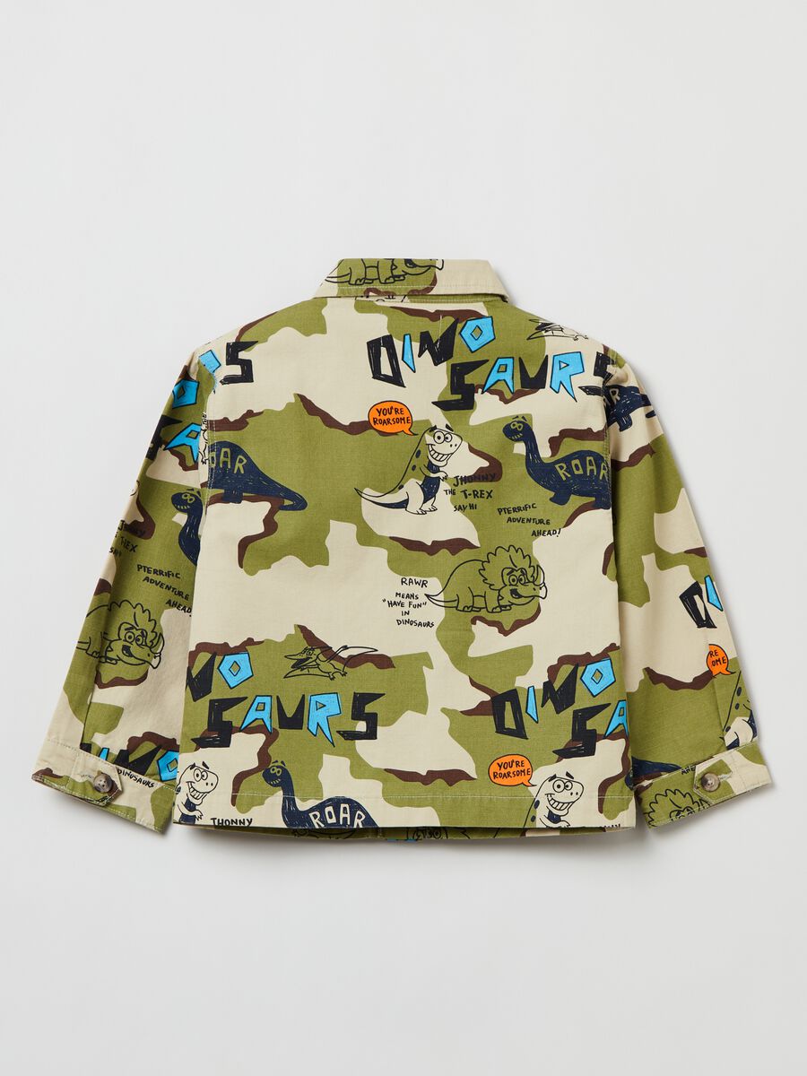 Grand&Hills camouflage shacket with print_1